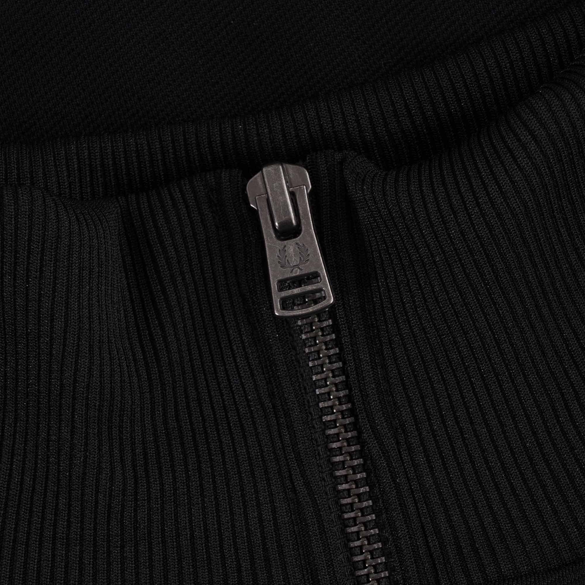 Fred Perry Medal Tape Track Jacket - Black