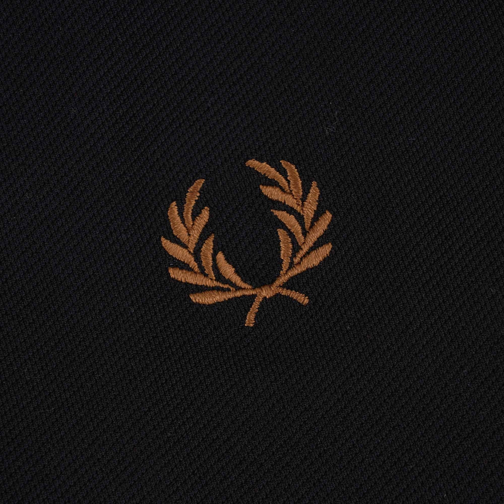 Fred Perry Medal Tape Track Jacket - Black