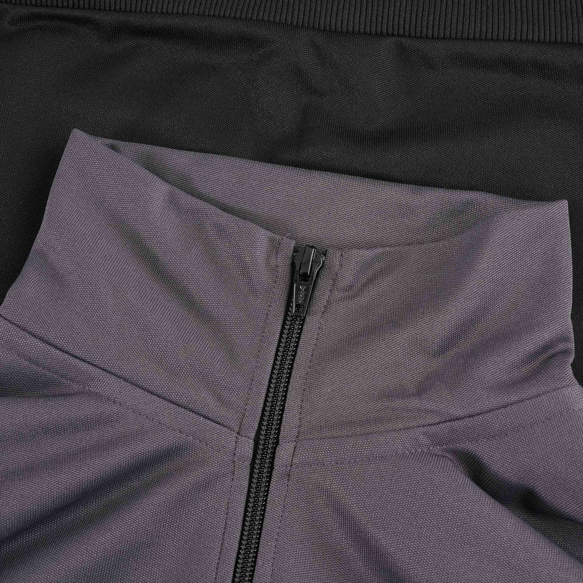 Fred Perry Panelled Track Jacket - Gunmetal Grey