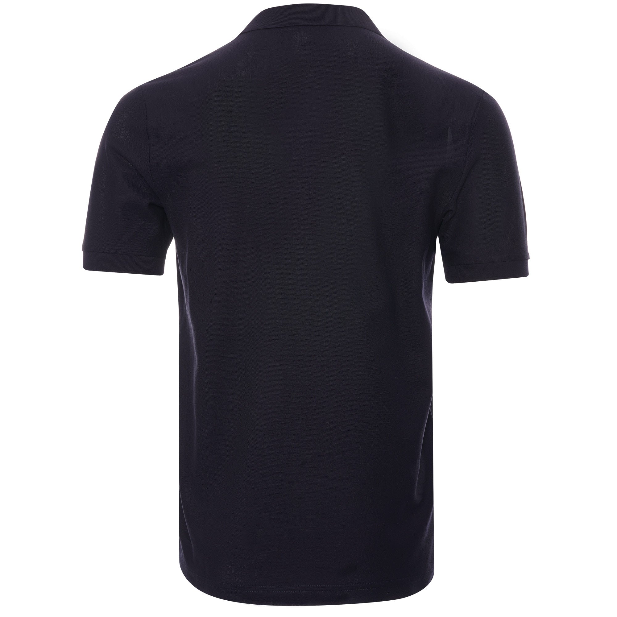 Fred Perry Striped Pocket Polo Shirt - Navy