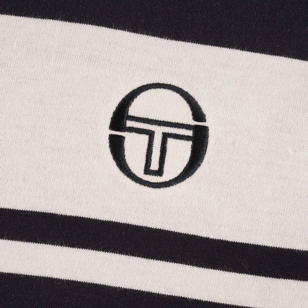 Sergio Tacchini Archivio Master T-Shirt - Black/Beige