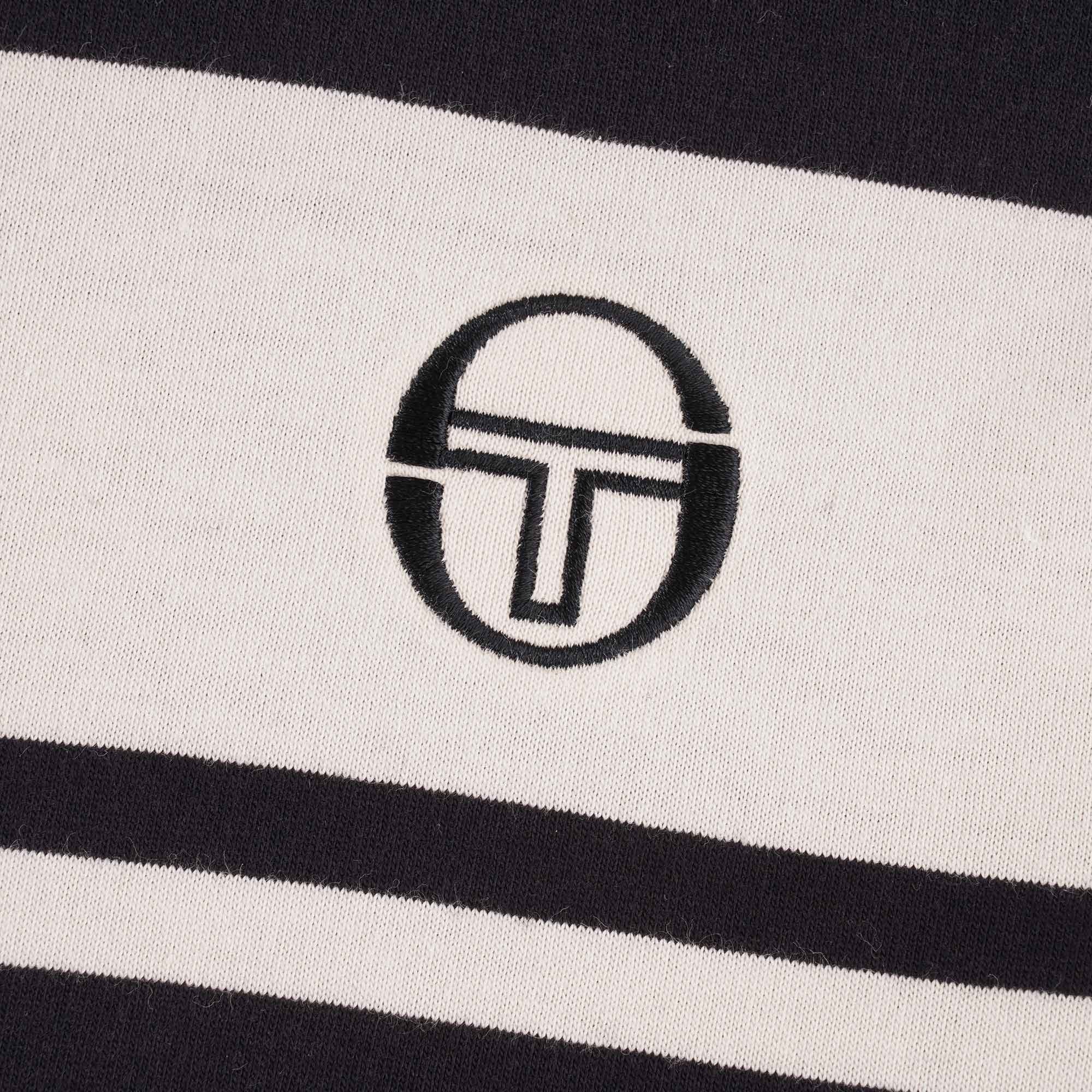 Sergio Tacchini Archivio Master T-Shirt - Black/Beige