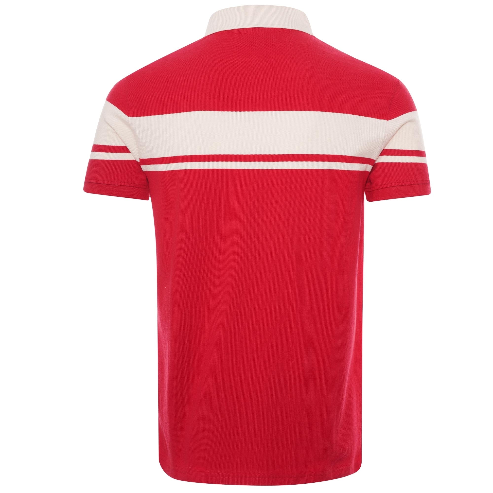 Sergio Tacchini Archivio Young Line Polo Shirt - Red/Beige