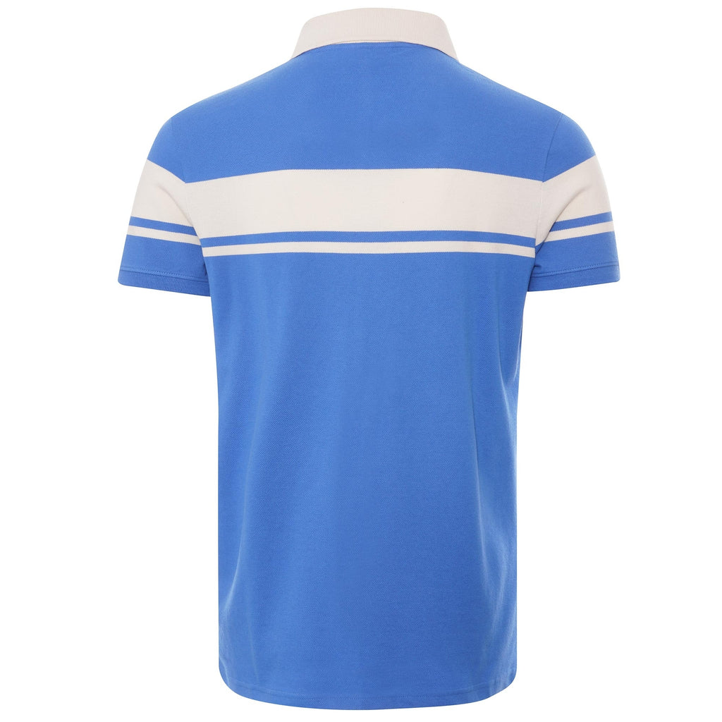 stuartslondon Archivio Young Line Polo Shirt - Blue/Beige