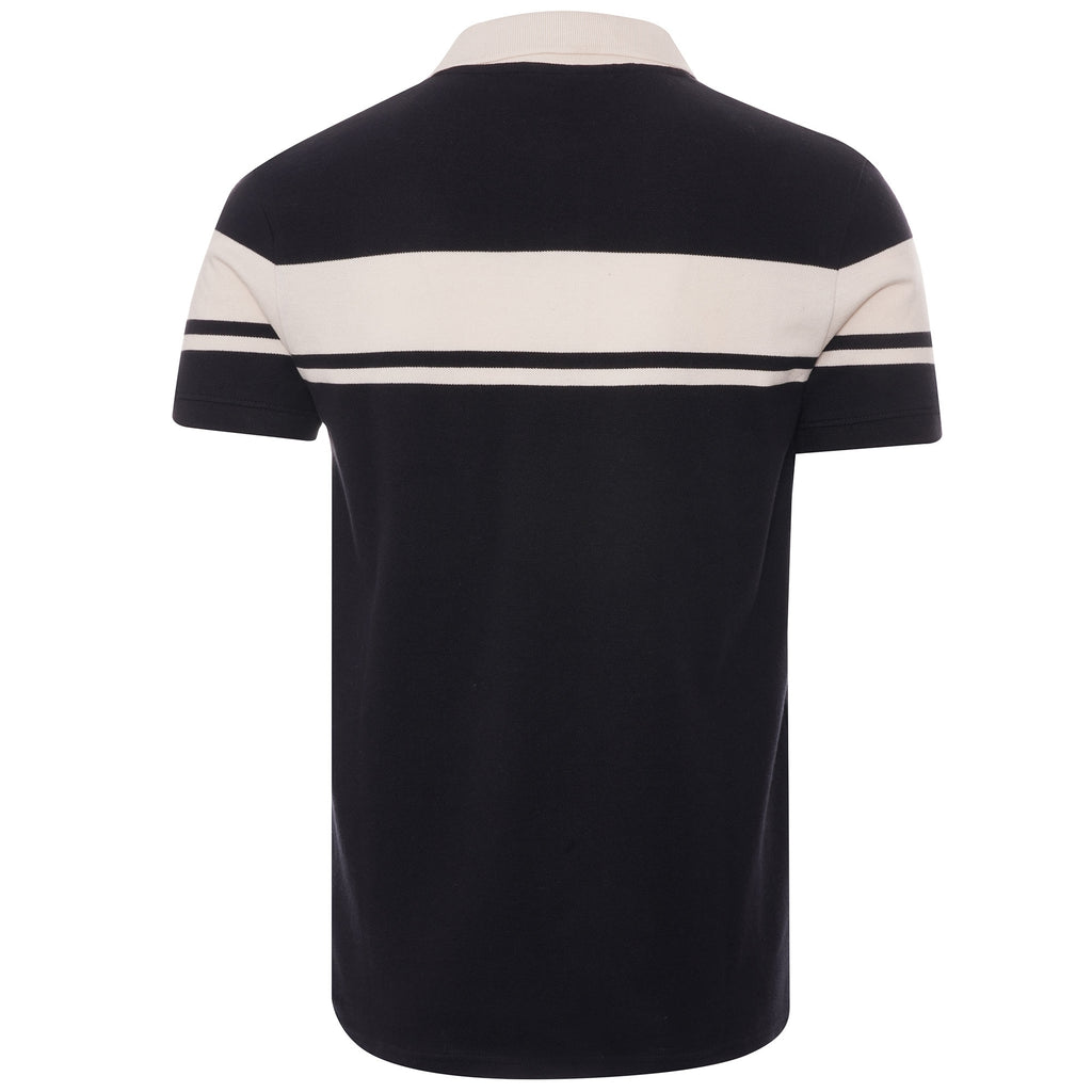 Sergio Tacchini Archivio Young Line Polo Shirt - Black/Beige
