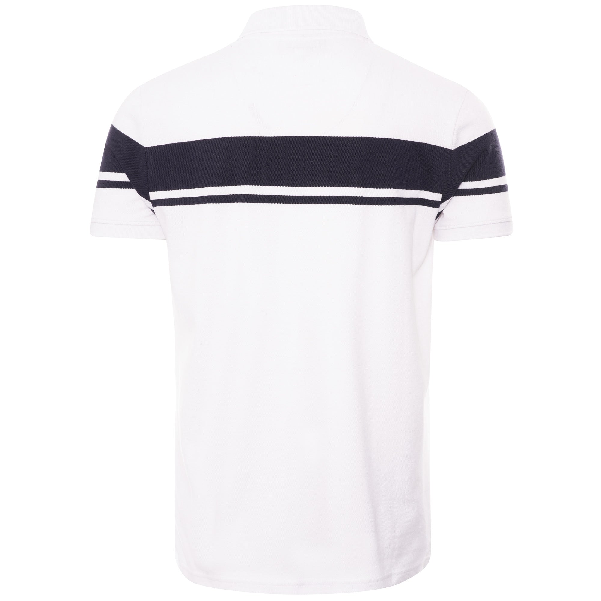 Sergio Tacchini Archivio Young Line Polo Shirt - White/Night Sky