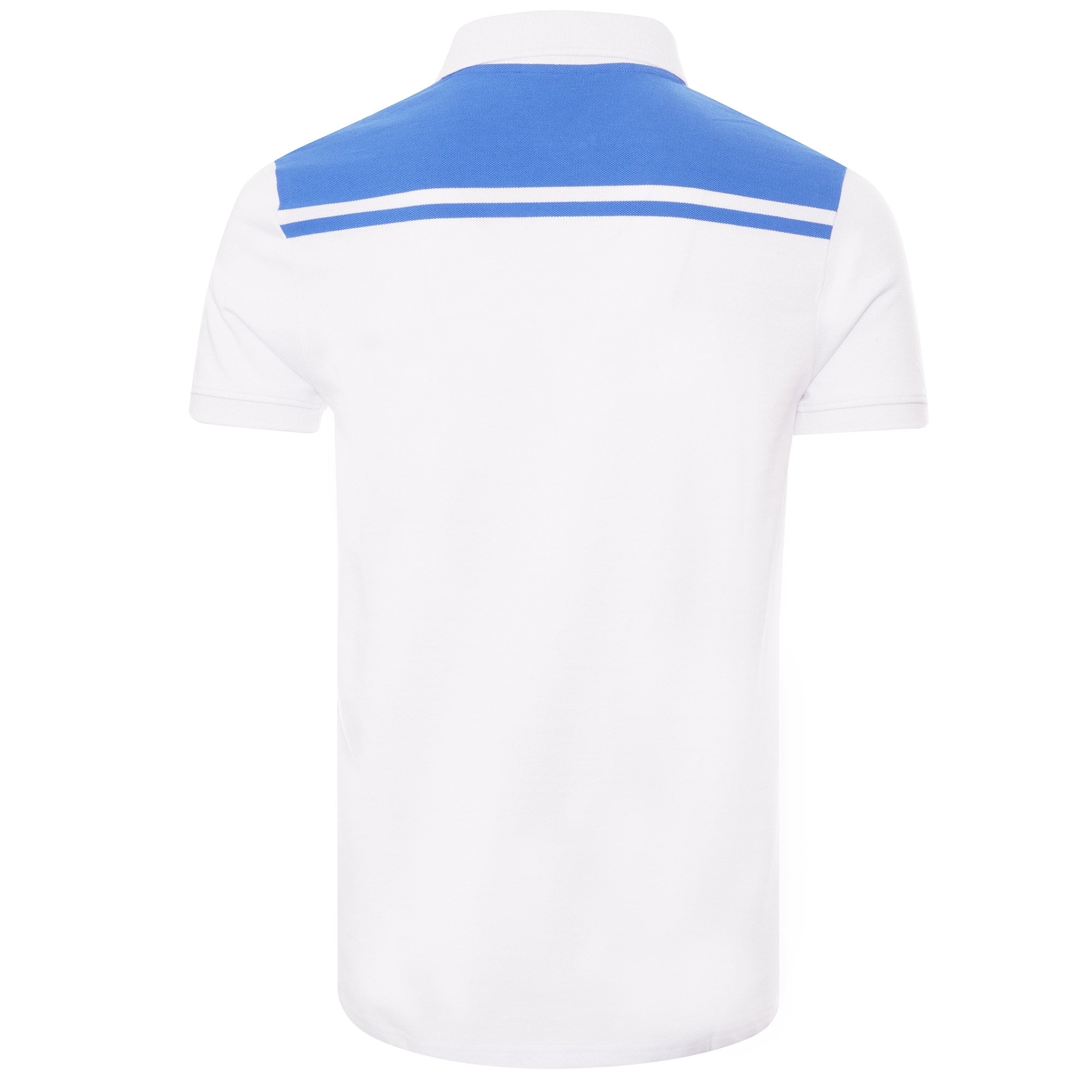 Sergio Tacchini New Young Line Polo - White/Palace Blue
