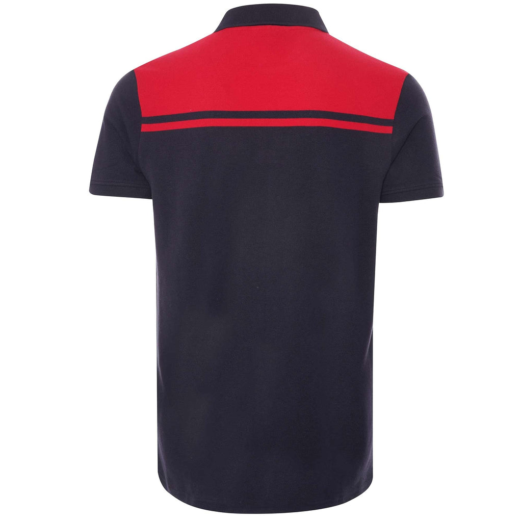 Sergio Tacchini New Young Line Polo - Night Sky/Tango Red