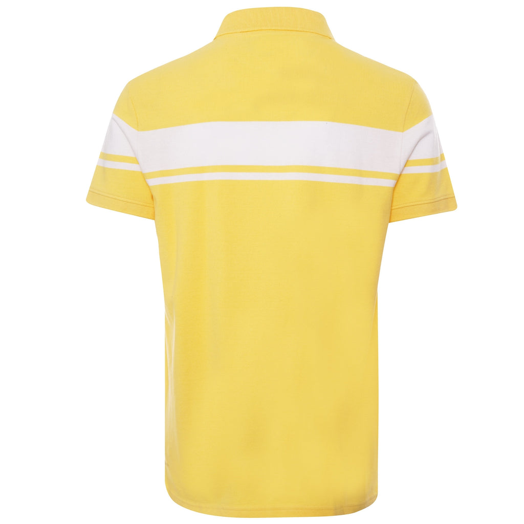 Sergio Tacchini Archivio Young Line Polo Shirt - Lemon/White