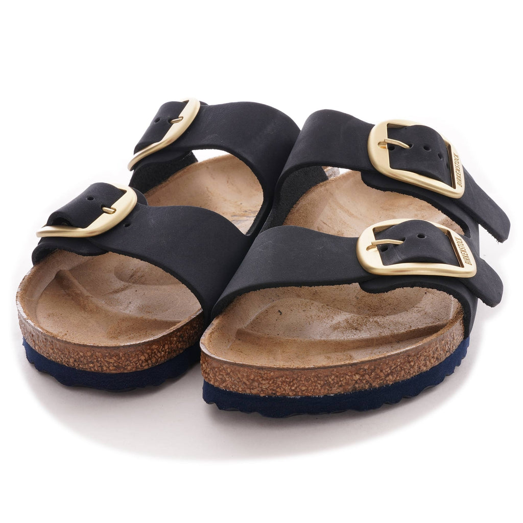 Birkenstock Womens Arizona Oiled Leather - Midnight Blue