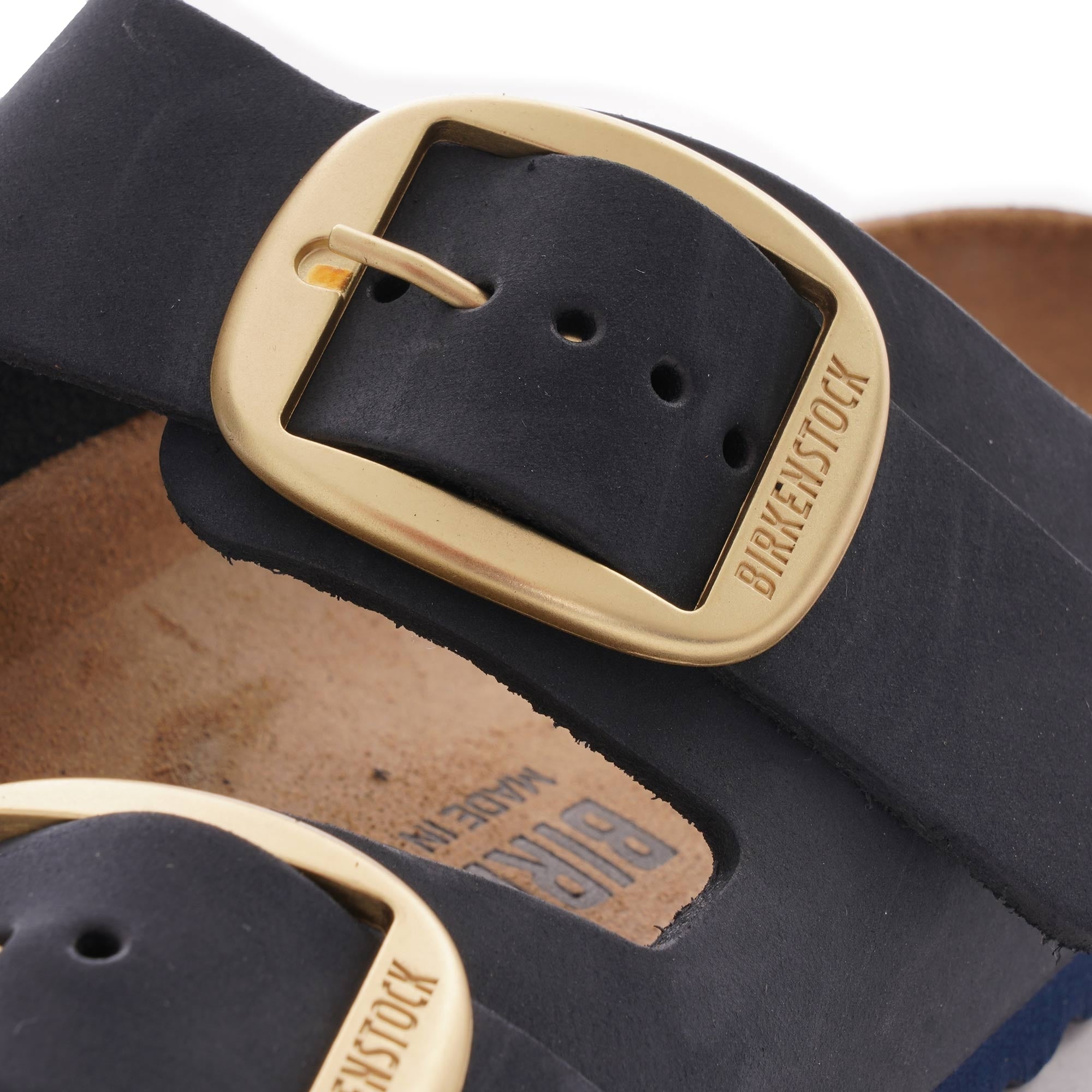 Birkenstock Womens Arizona Oiled Leather - Midnight Blue