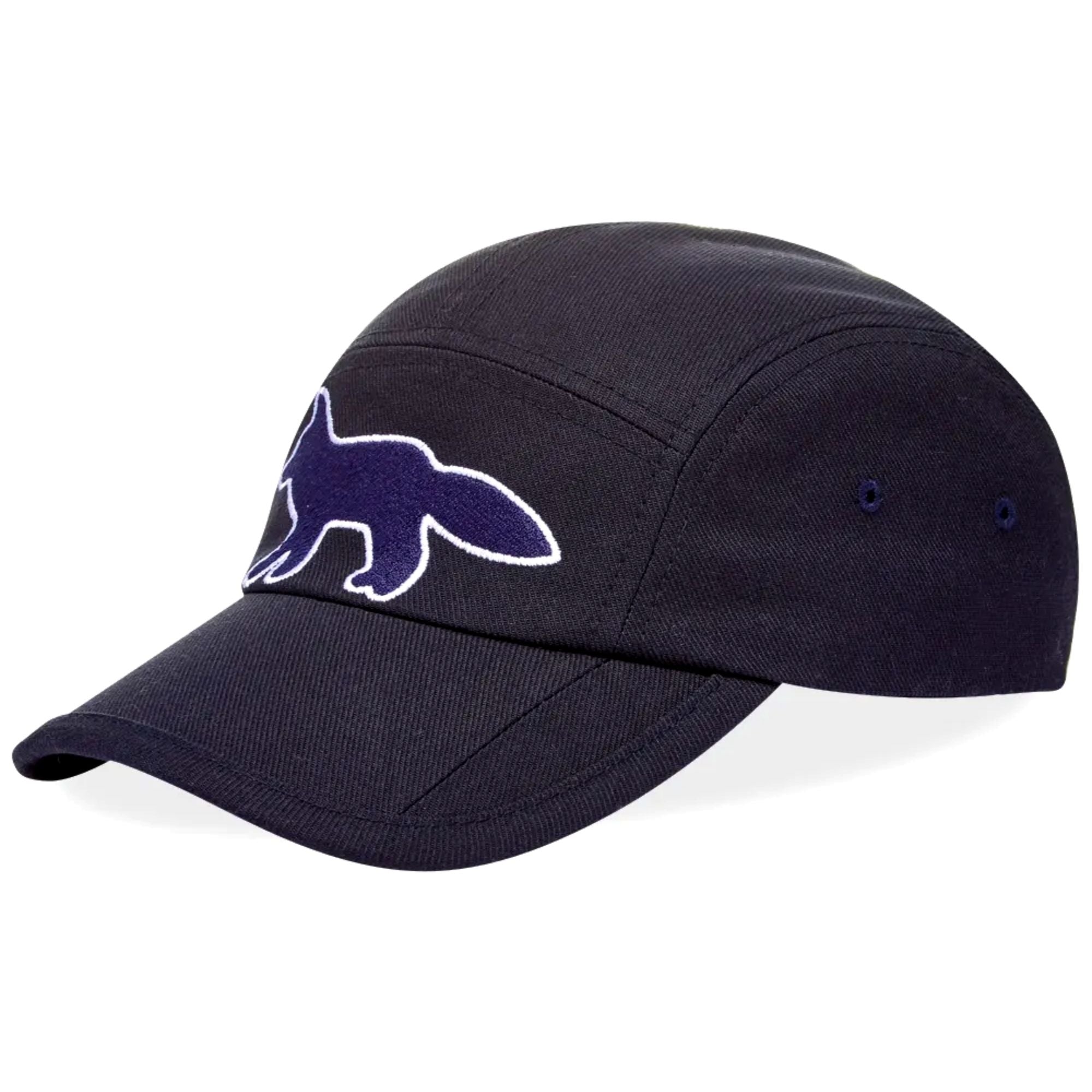 Maison Kitsune Fox 5P Cap - Navy