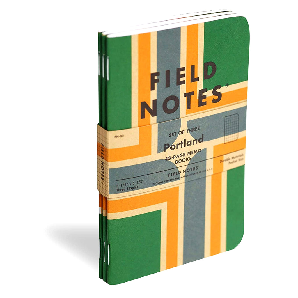 Field Notes 3 Pack - Portland Memo Books - FN-32 PORTLAND 3PK – Stuarts ...