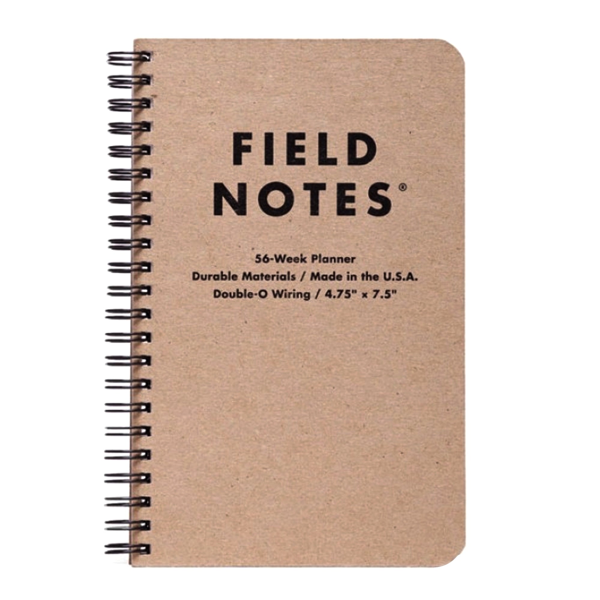 Field Notes 56 Week Planner - FN-25 PLANNER – Stuarts London