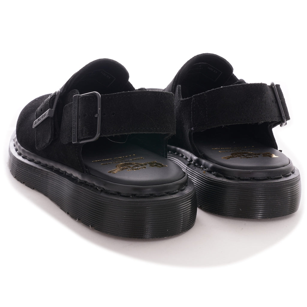 Dr. Martens Made In England Jorge Mules - Black Calf Suede