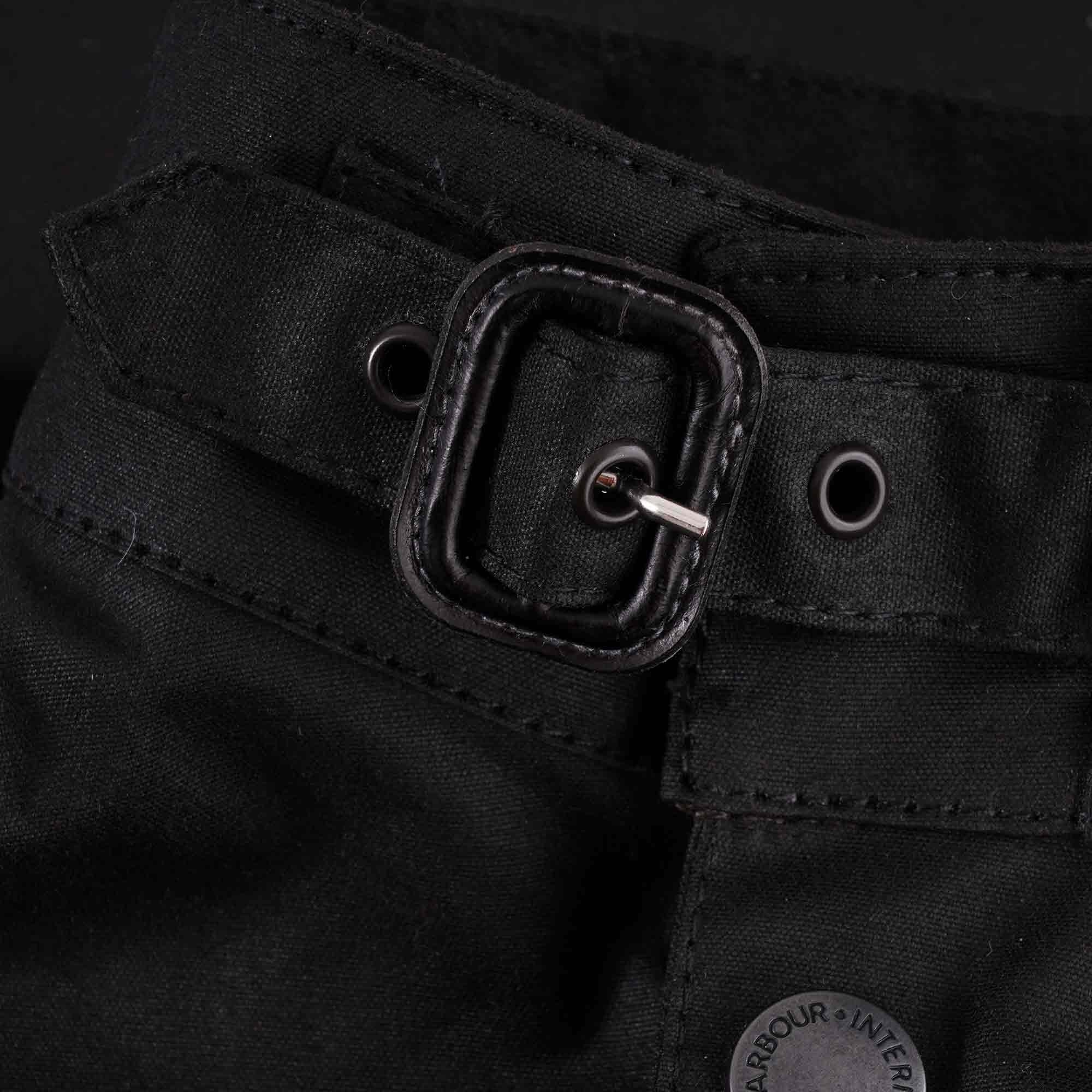 Barbour International Jack Wax Jacket - Black