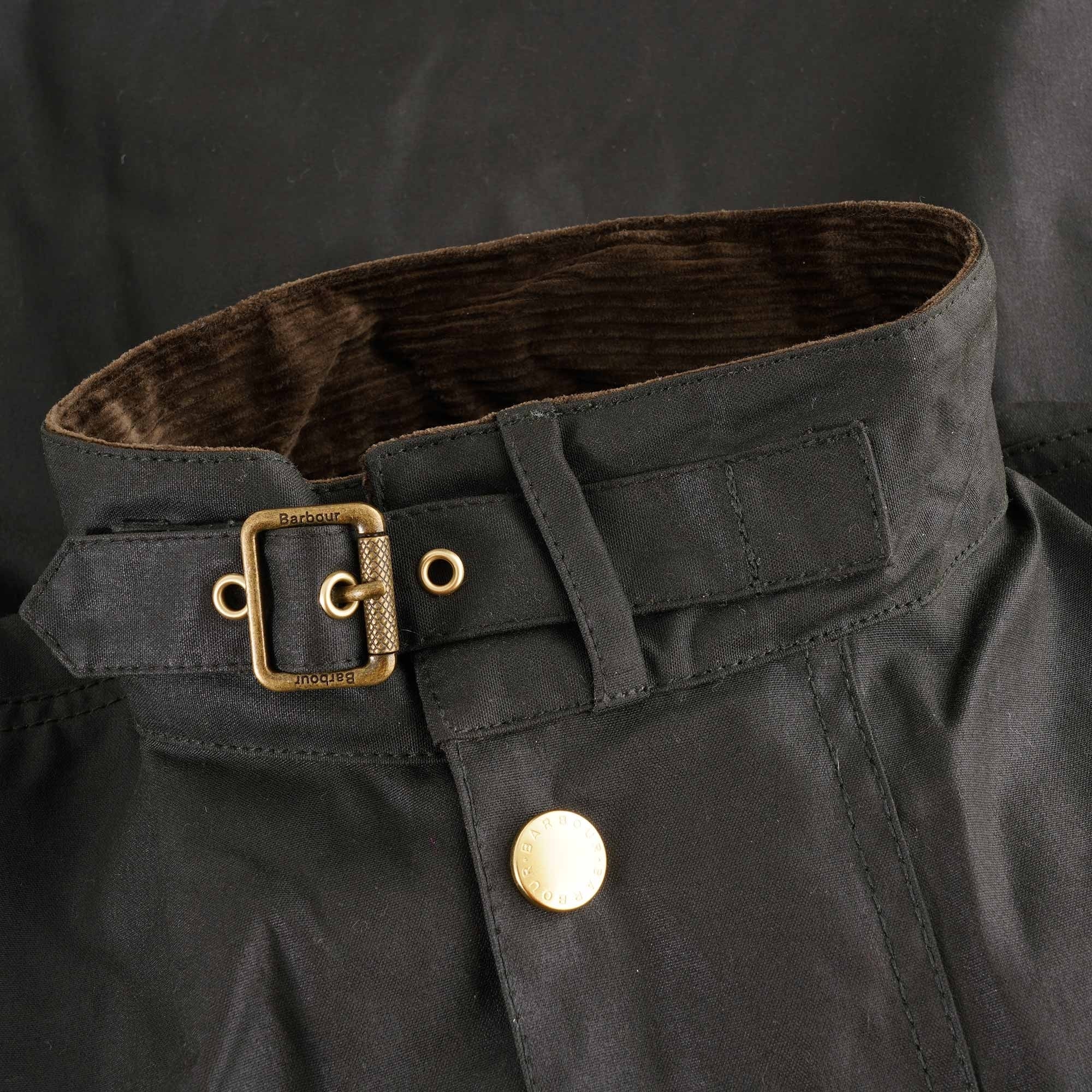 Barbour International Original Waxed Jacket - Sage – Stuarts London