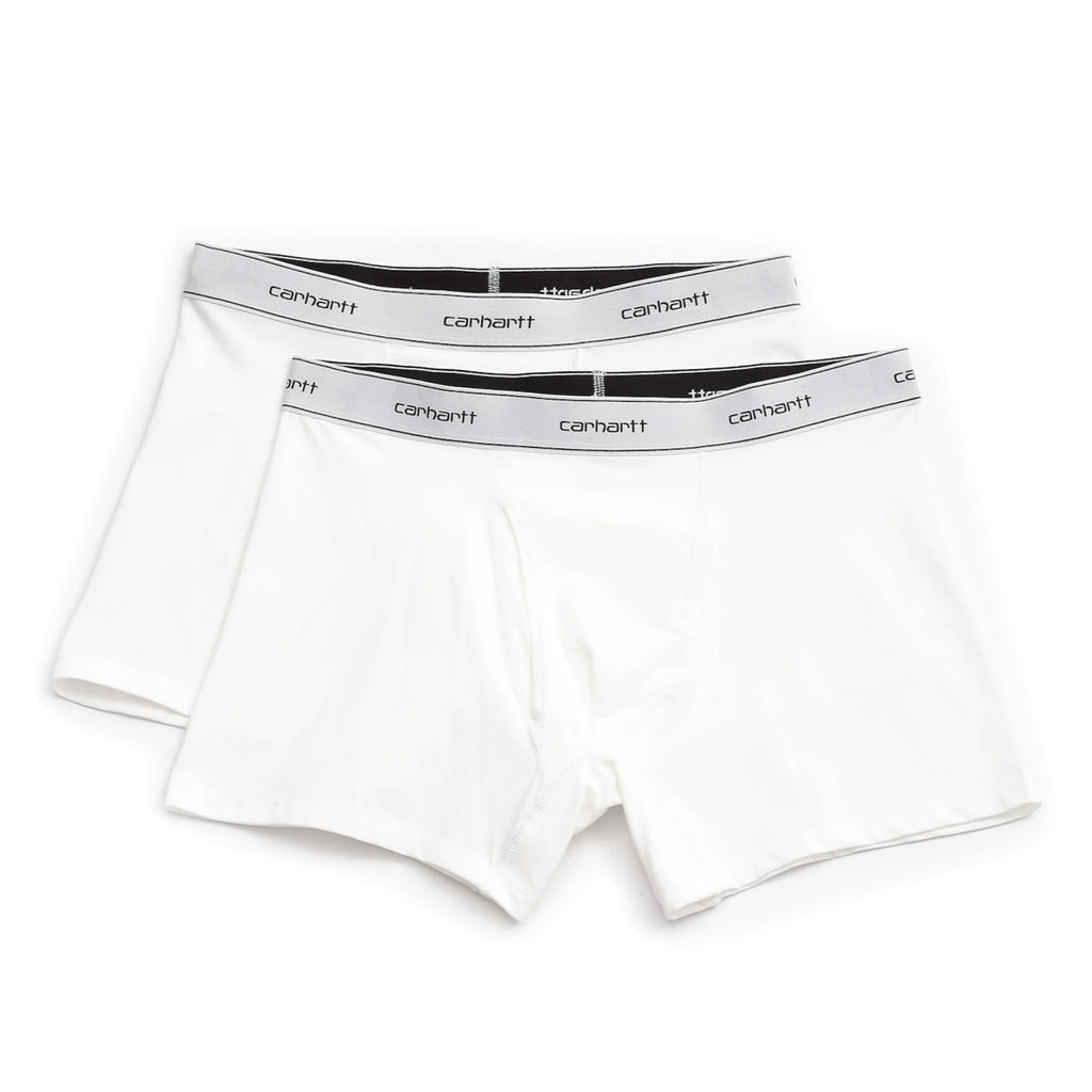Carhartt WIP Cotton Trunks 2 Pack - White