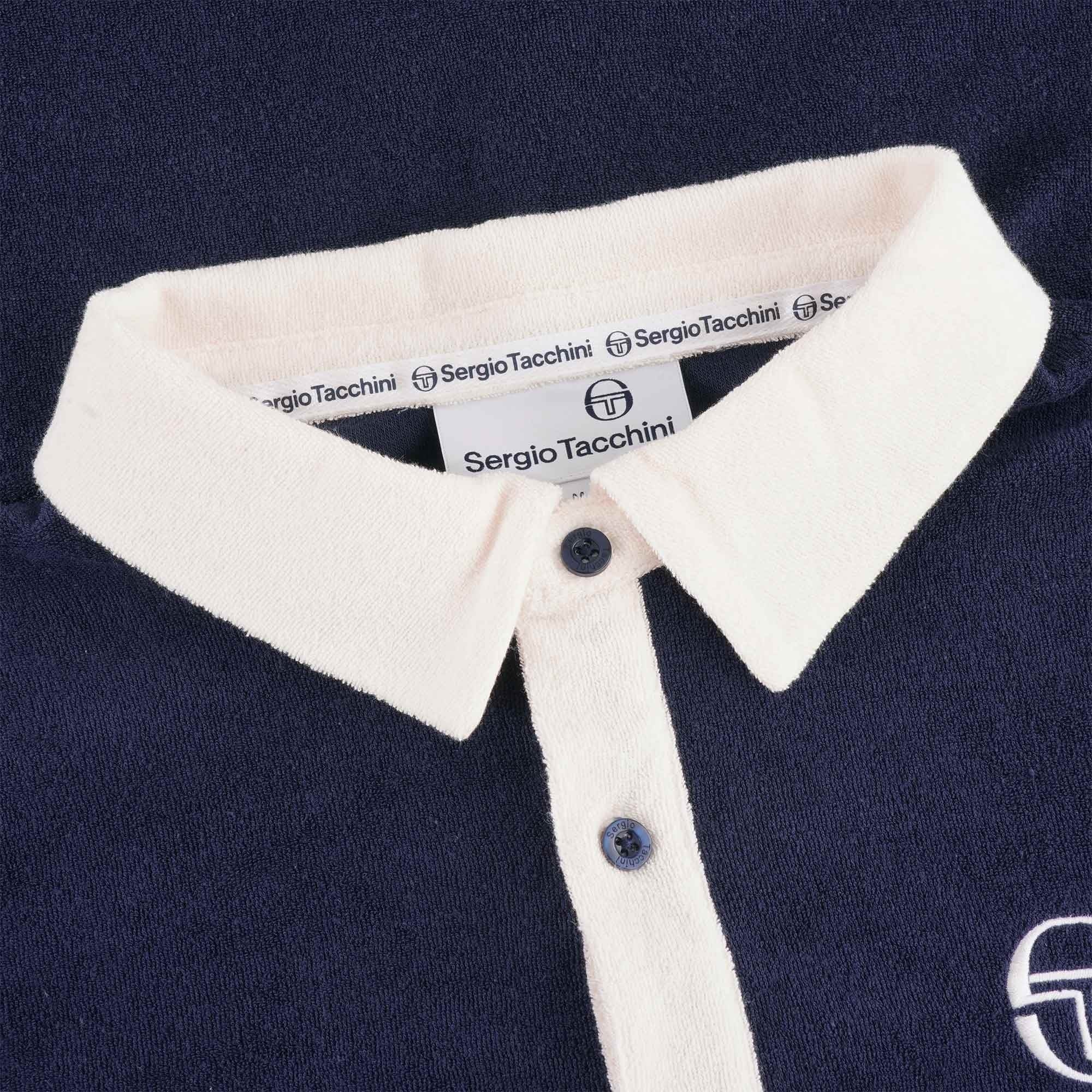 Sergio Tacchini Bianco Polo Shirt - Night Sky