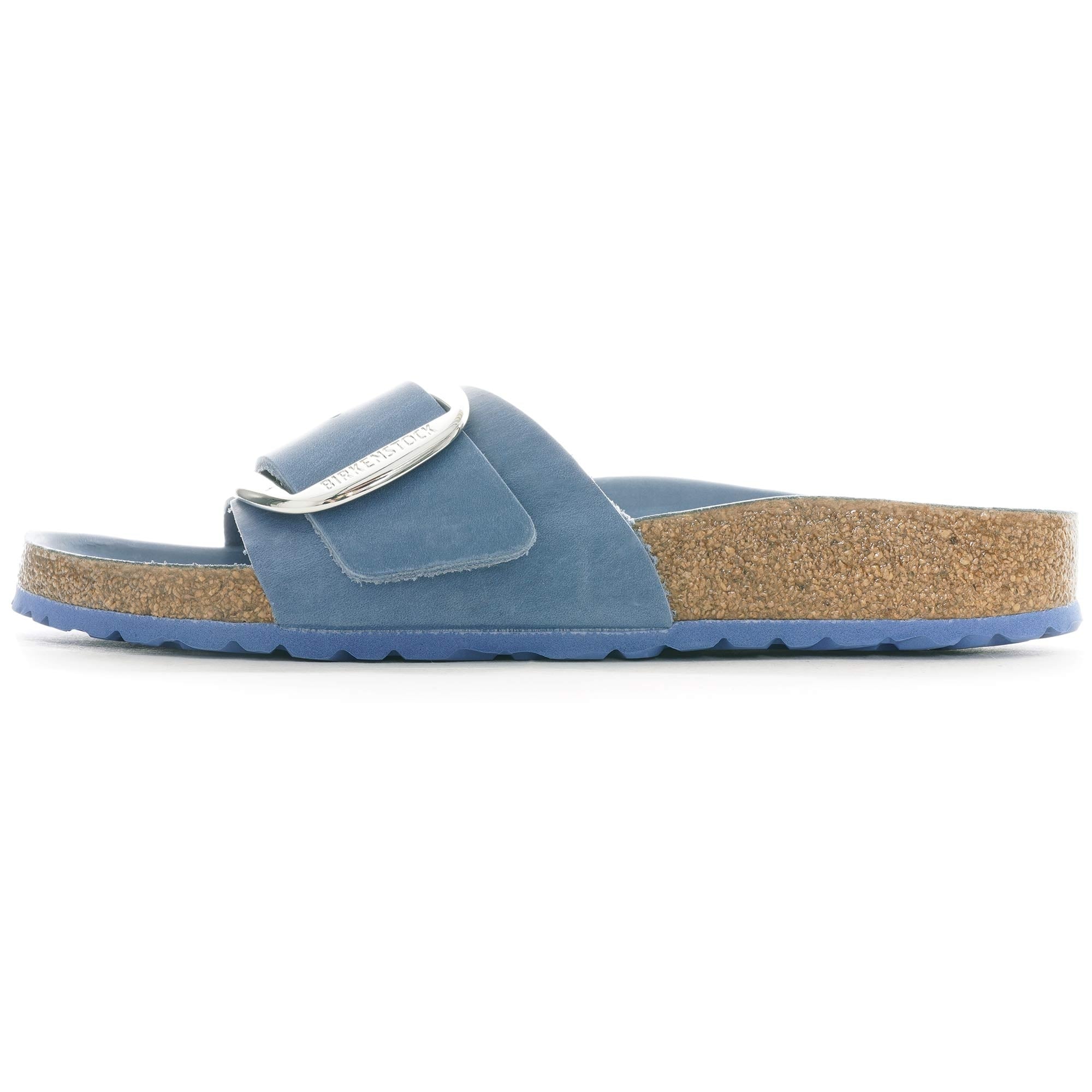 Birkenstock Womens Madrid Big Buckle - Dusty Blue