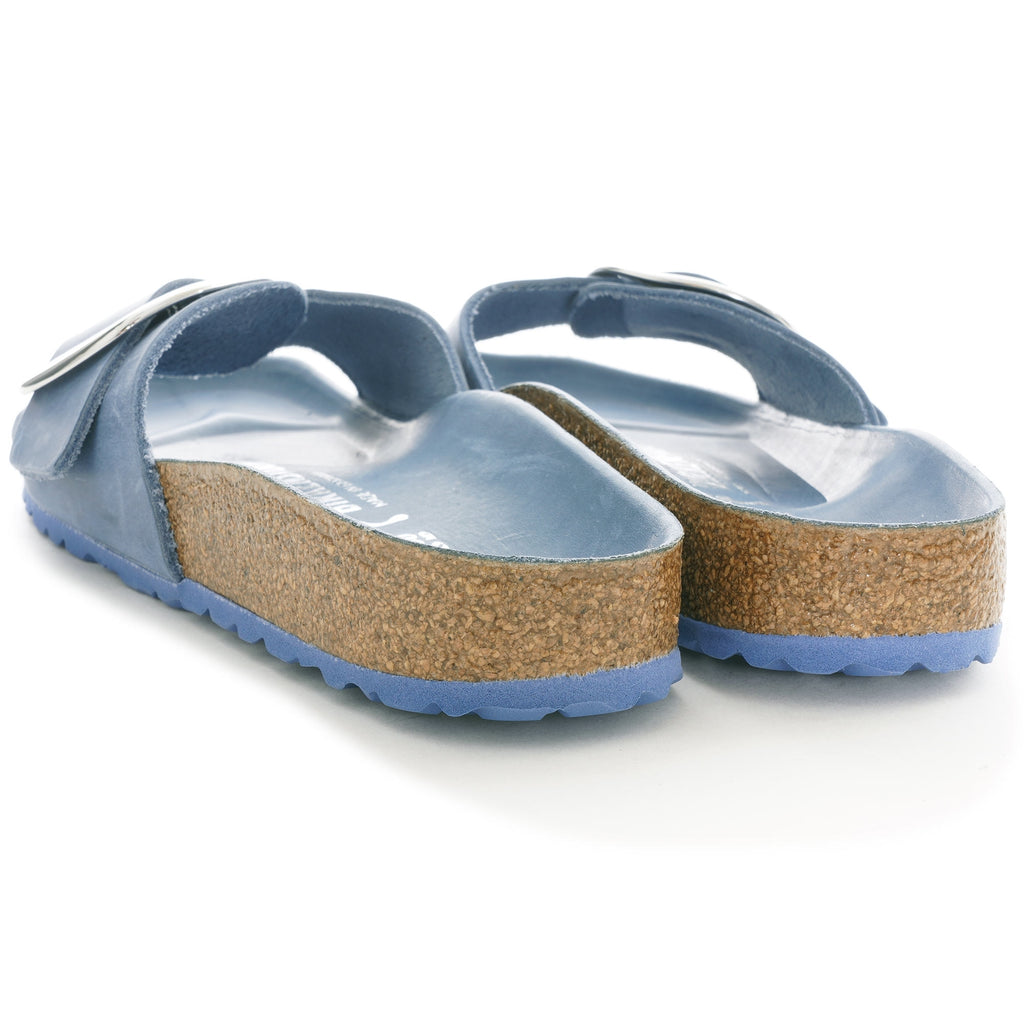 Birkenstock Womens Madrid Big Buckle - Dusty Blue