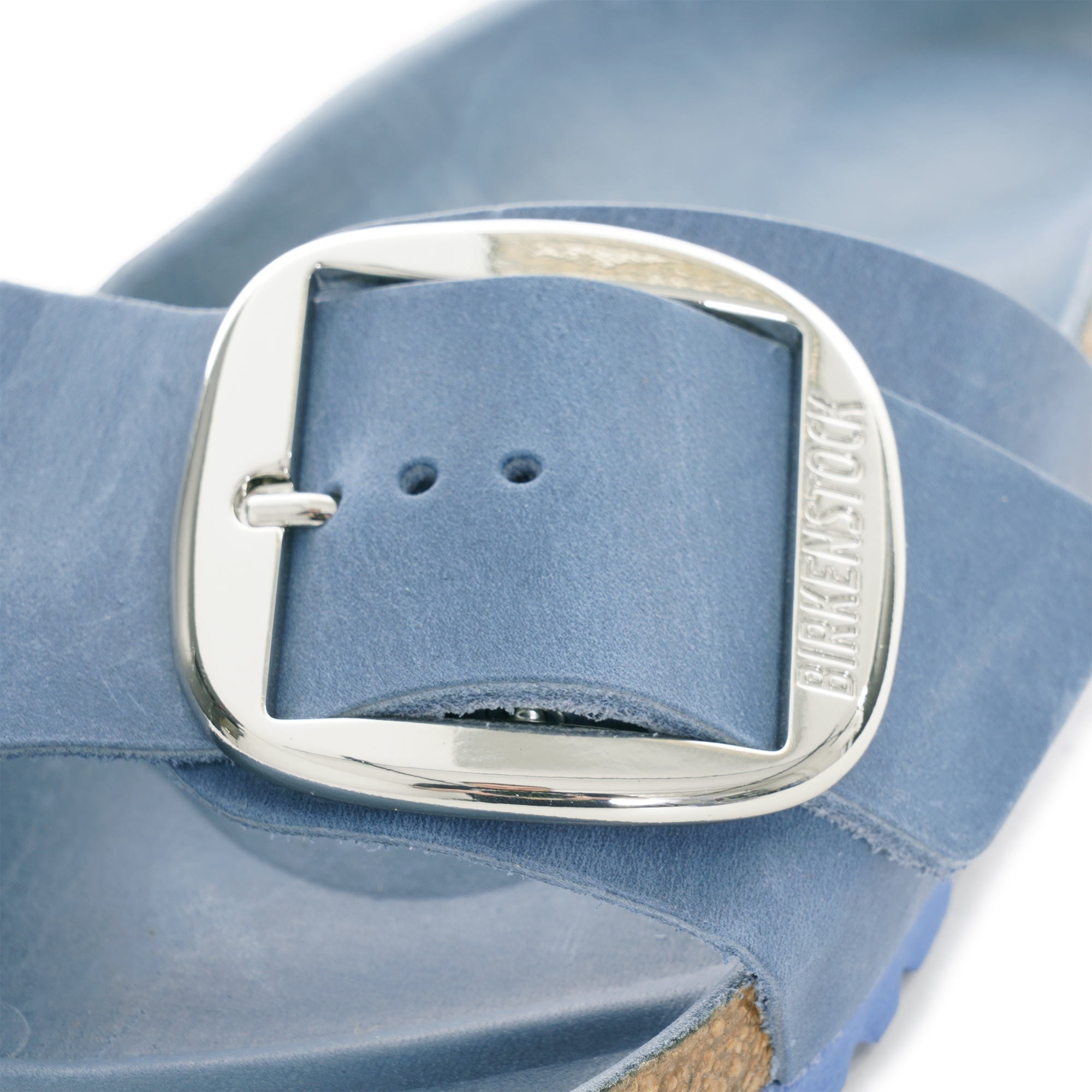 Birkenstock Womens Madrid Big Buckle - Dusty Blue
