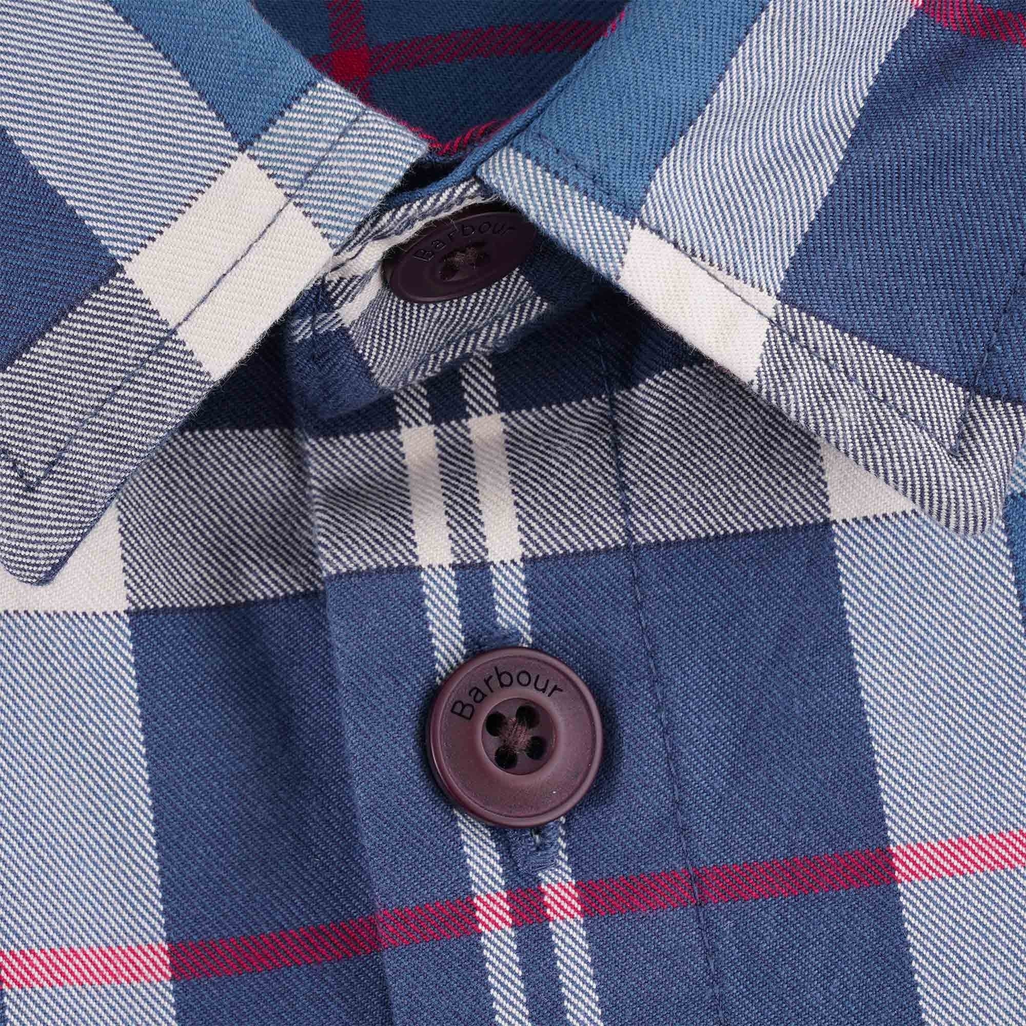 Barbour Canwell Over Shirt - Summer Navy