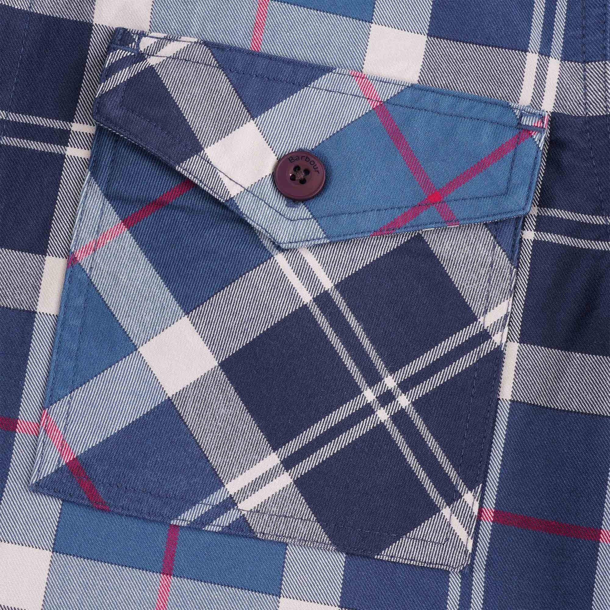 Barbour Canwell Over Shirt - Summer Navy