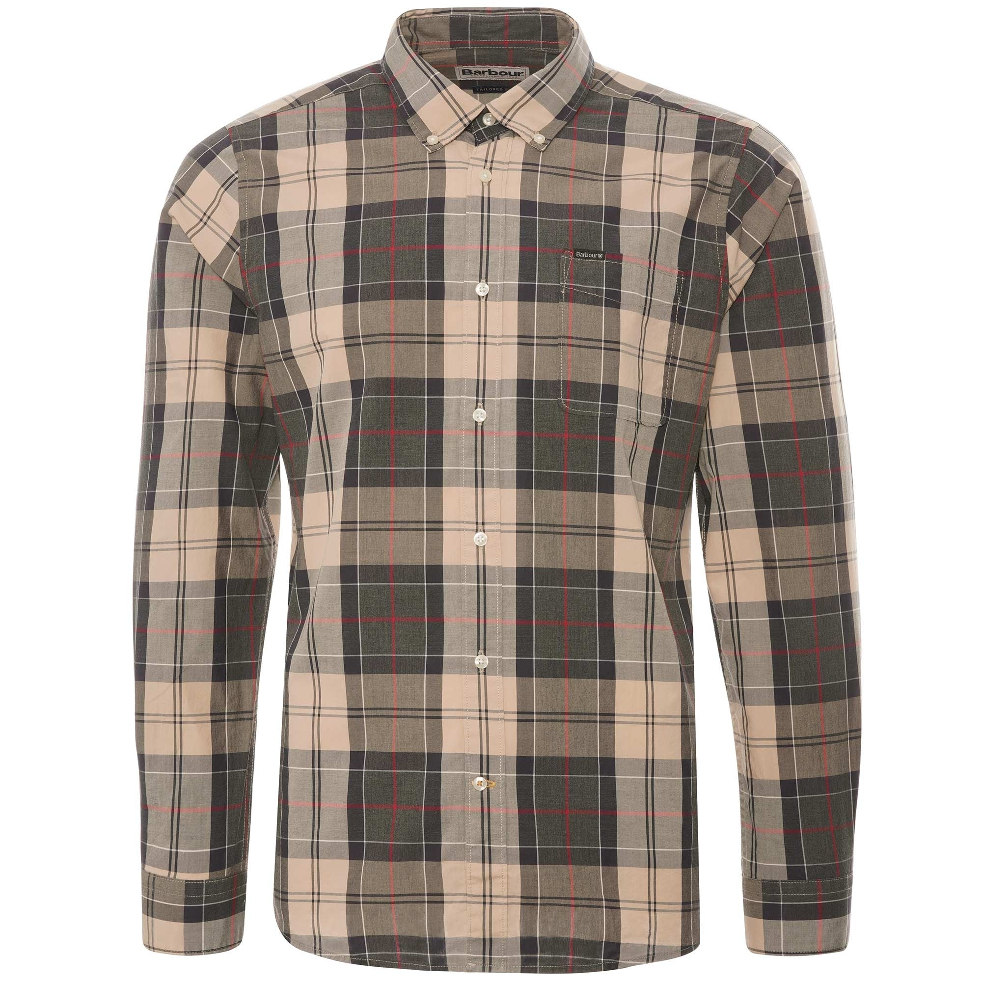 Barbour Sandwood Tailored Shirt - Stone