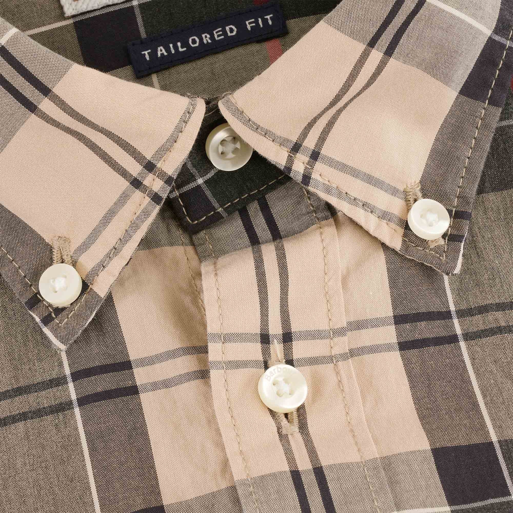 Barbour Sandwood Tailored Shirt - Stone