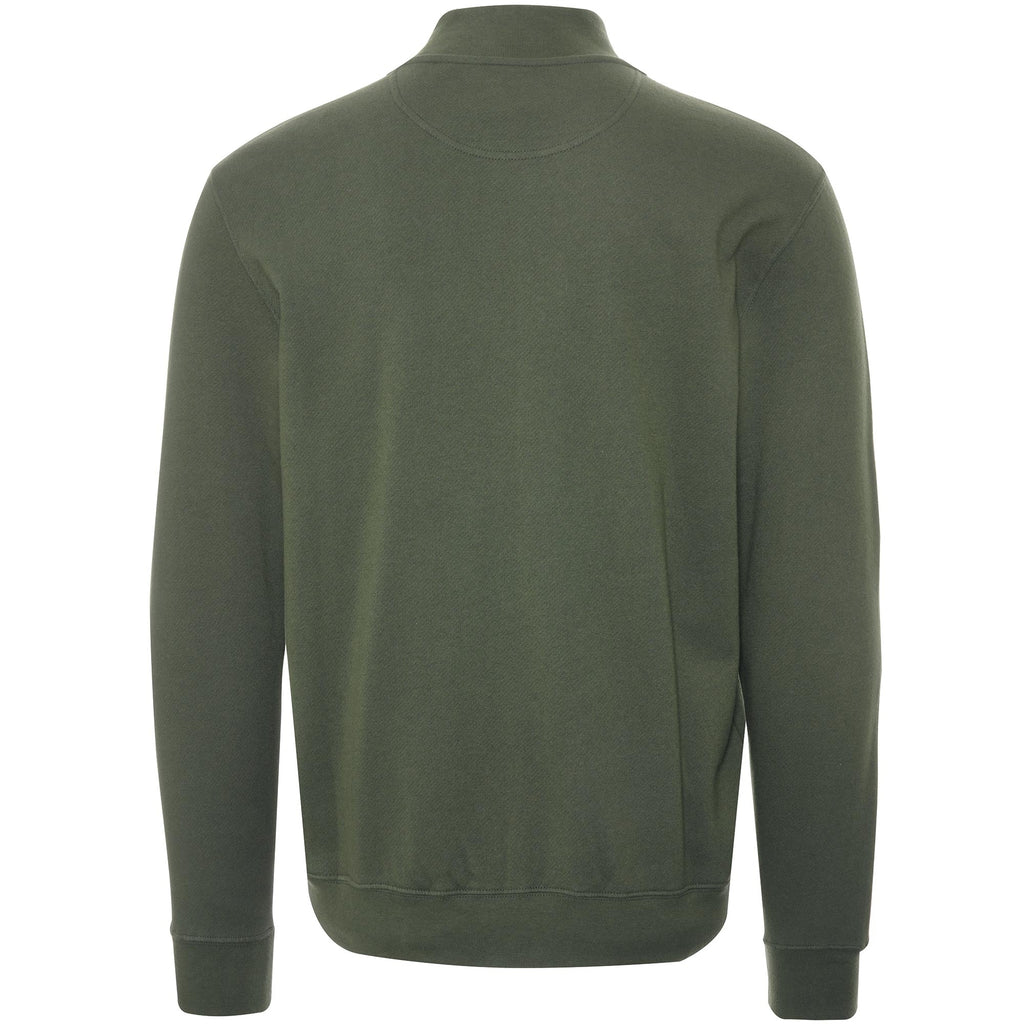 Barbour Cooklaw Zip Thru - Dark Olive