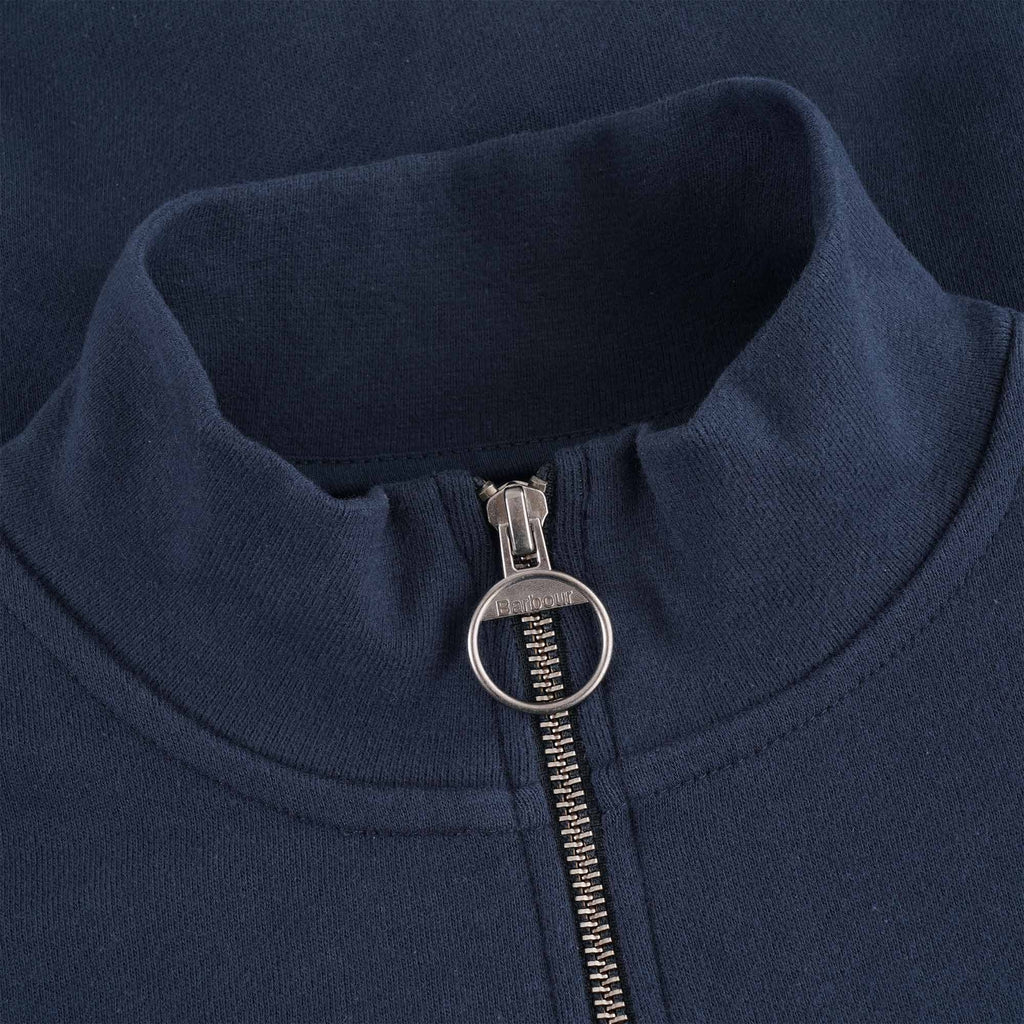 Barbour Cooklaw Zip Thru - Navy