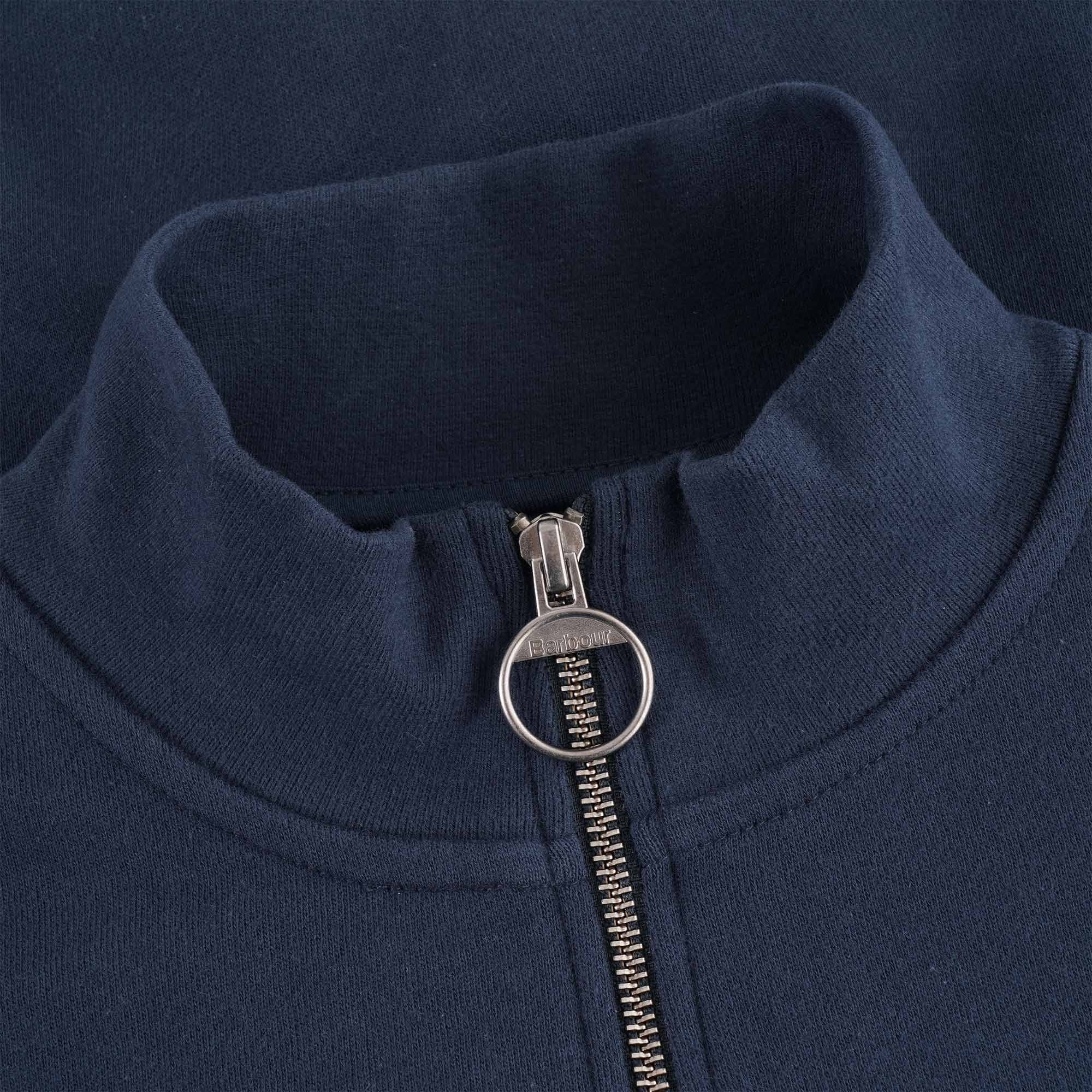Barbour Cooklaw Zip Thru - Navy
