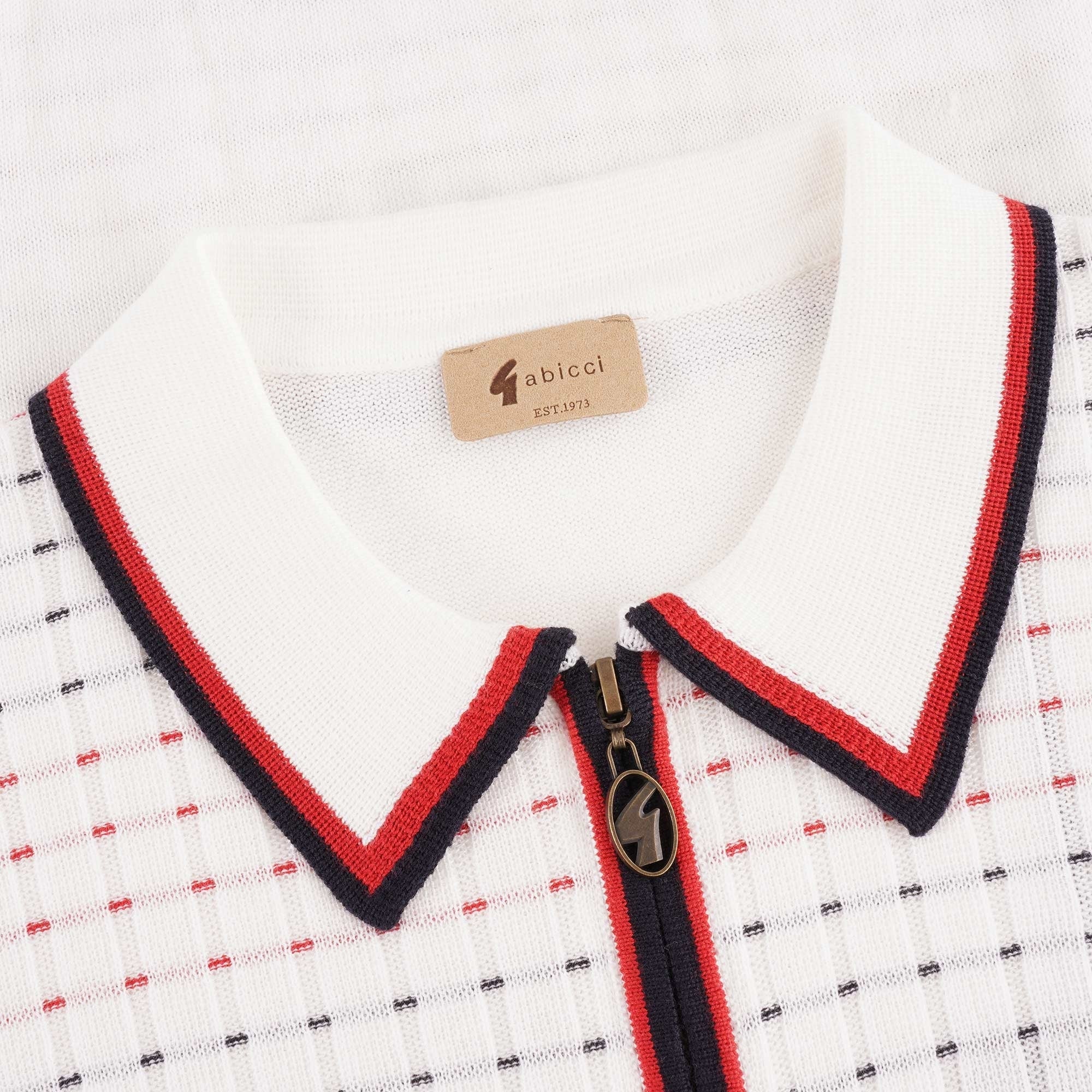 Gabicci Vintage Connery Polo Shirt - White