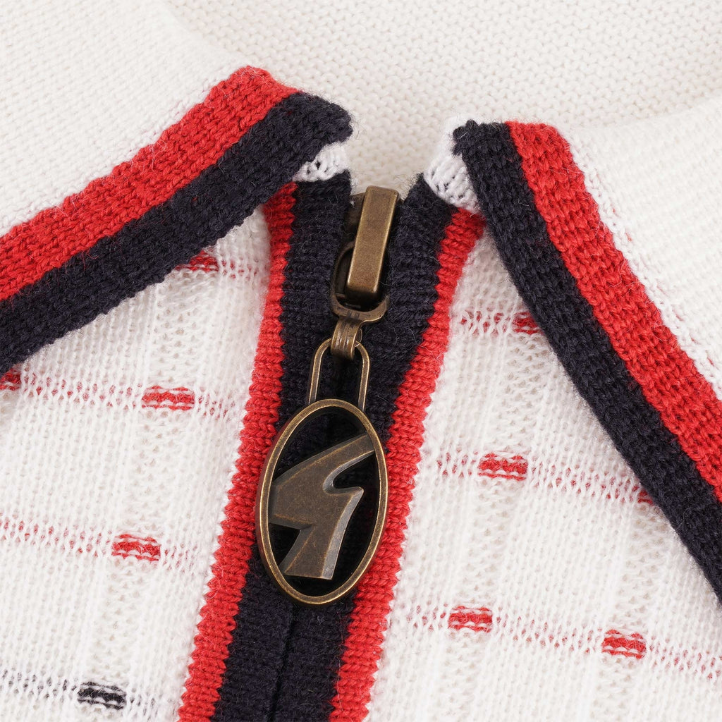 Gabicci Vintage Connery Polo Shirt - White