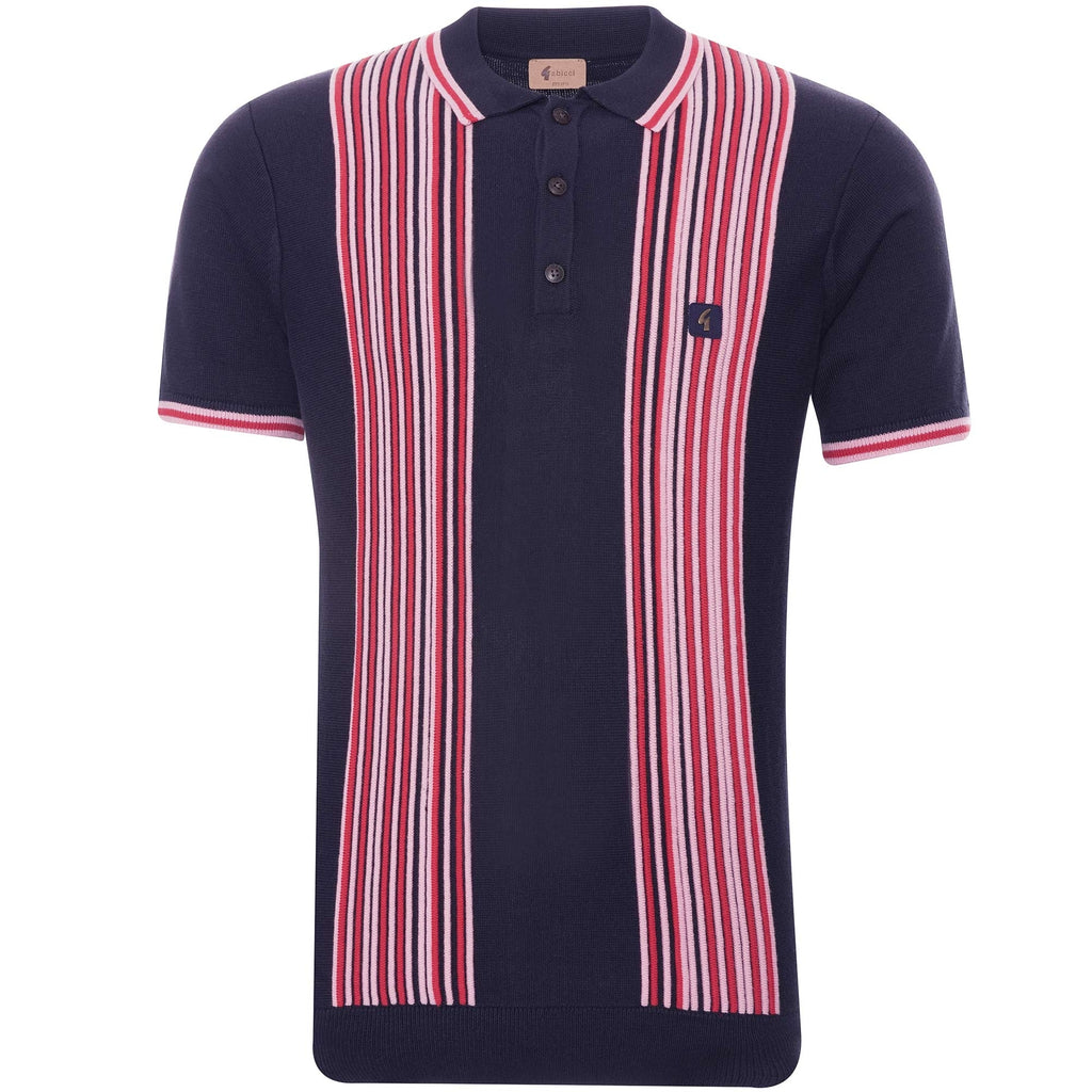 Gabicci Vintage De Nero Polo Shirt - Navy