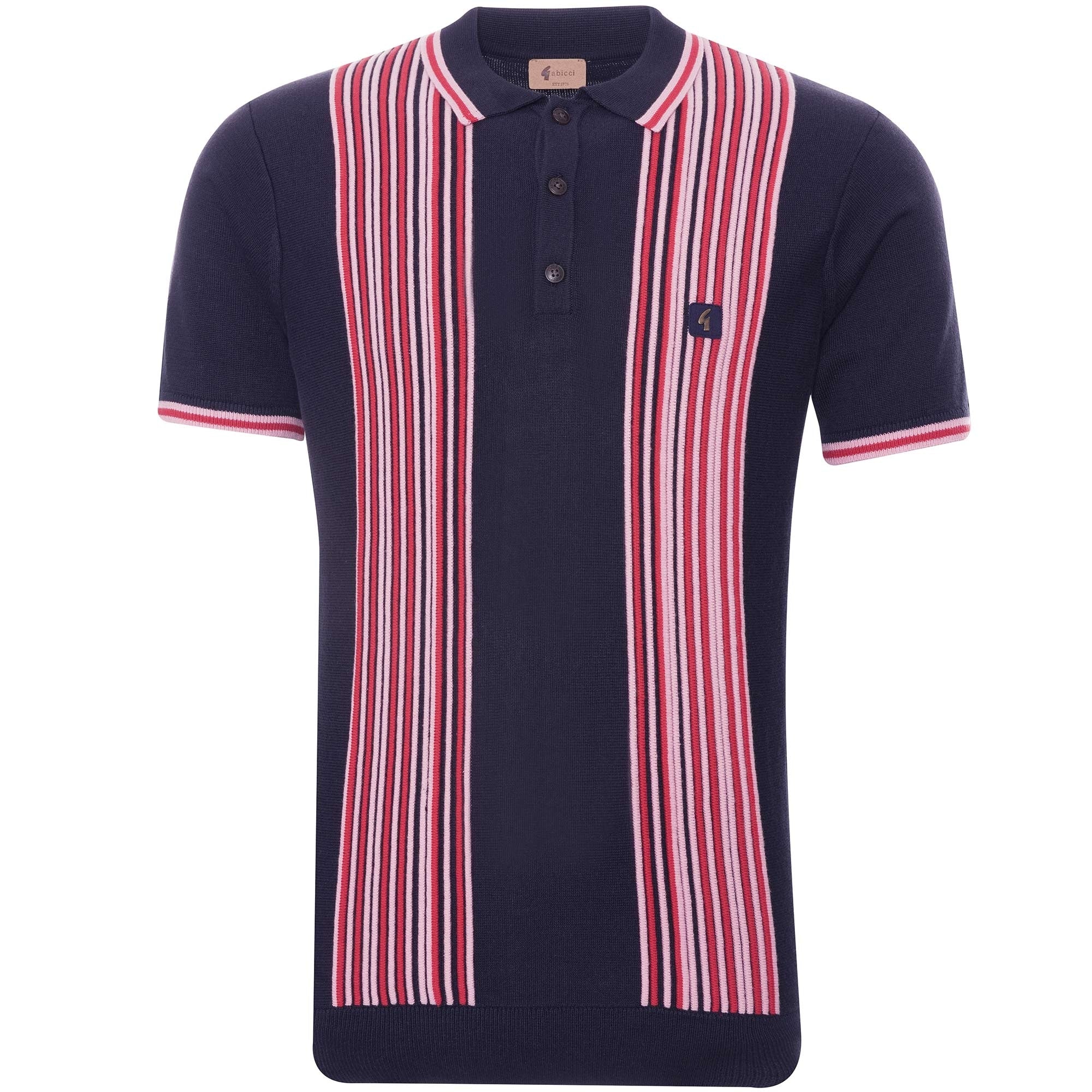 Gabicci Vintage De Nero Polo Shirt - Navy