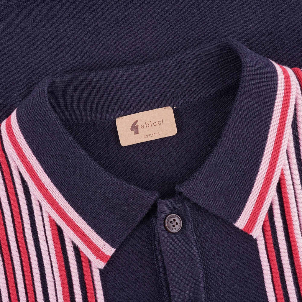Gabicci Vintage De Nero Polo Shirt - Navy