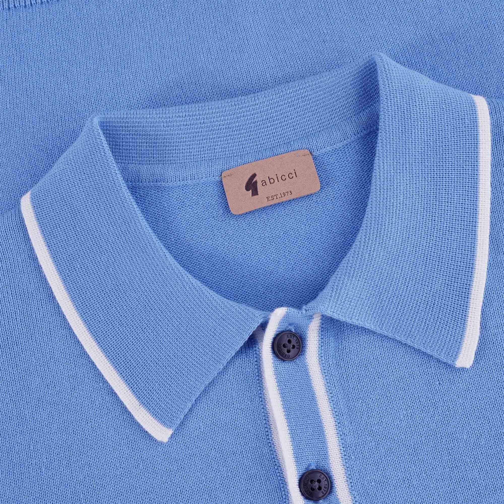 Gabicci Vintage Lineker Polo Shirt - Skyway