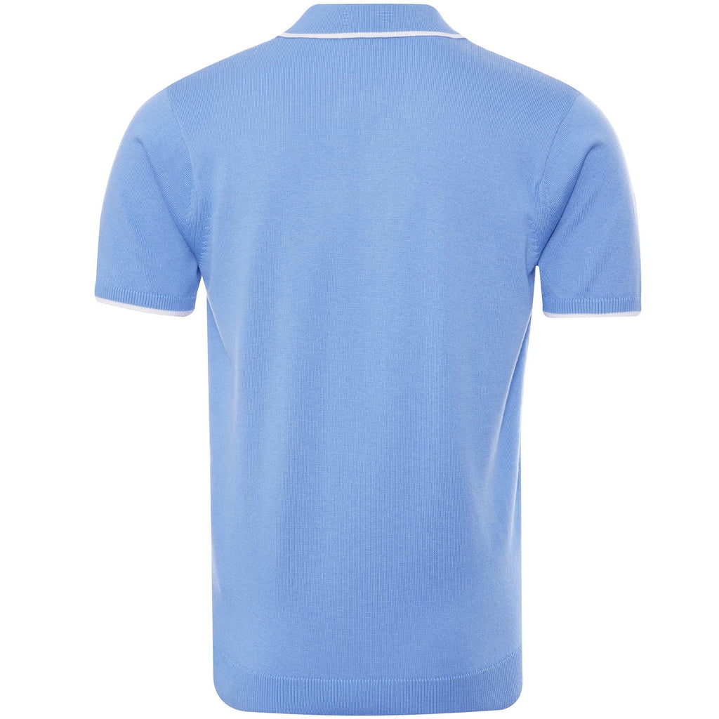 Gabicci Vintage Lineker Polo Shirt - Skyway