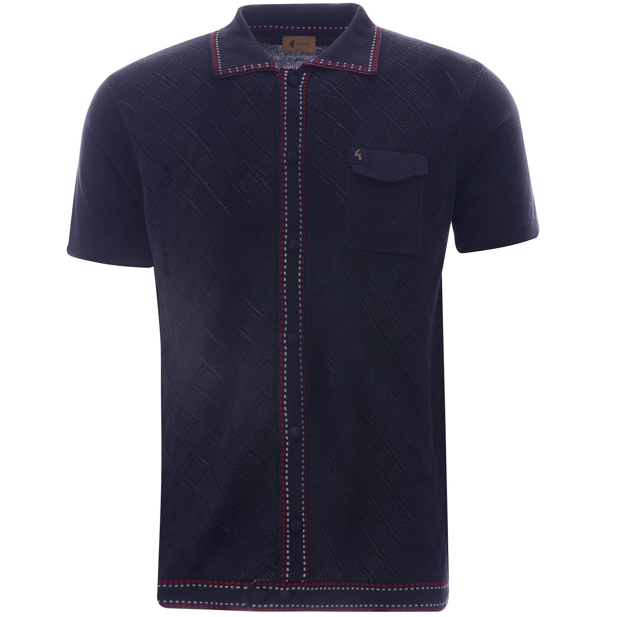 Gabicci Vintage Douglas Polo Shirt - Navy