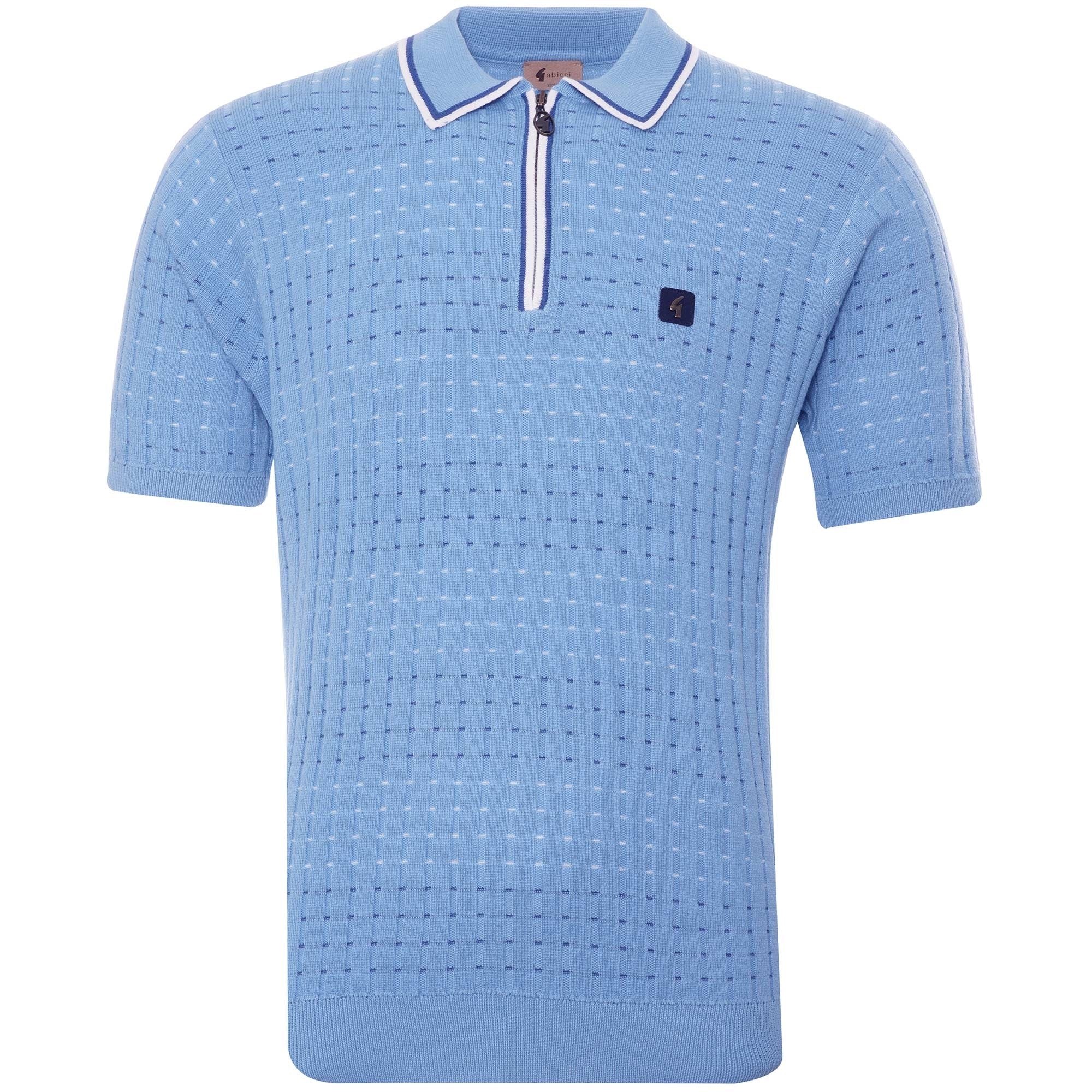 Gabicci Vintage Connery Polo Shirt - Skyway