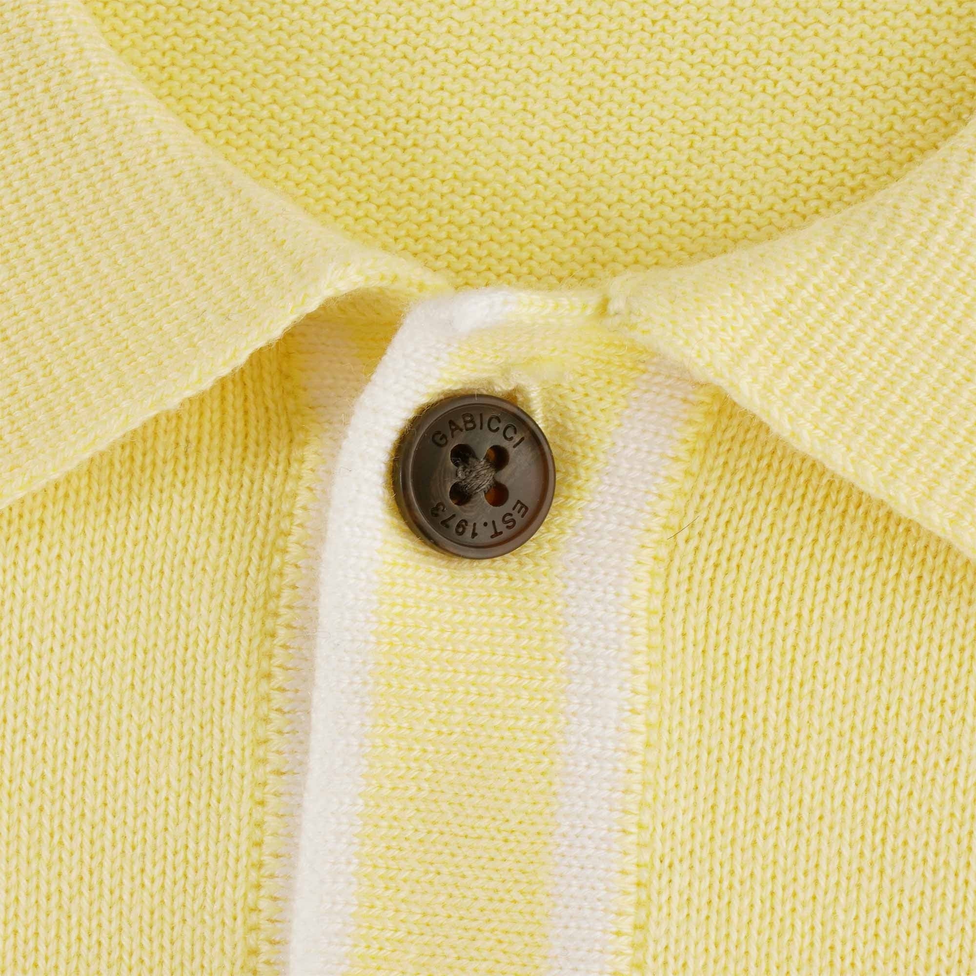 Gabicci Vintage Lineker Polo Shirt - Vanilla