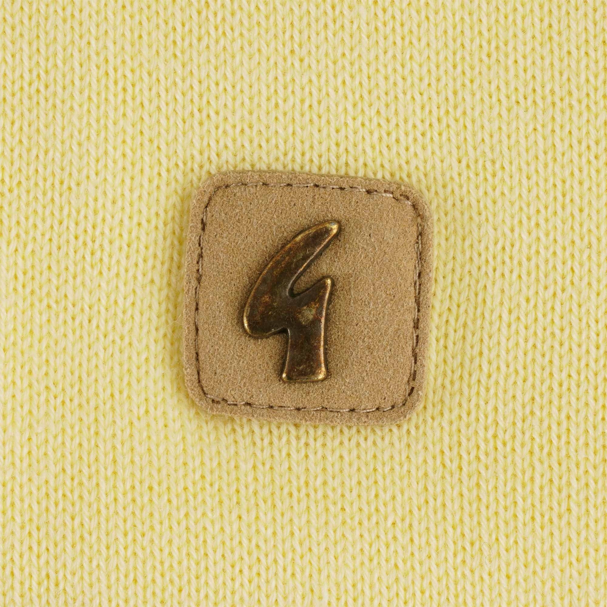 Gabicci Vintage Lineker Polo Shirt - Vanilla