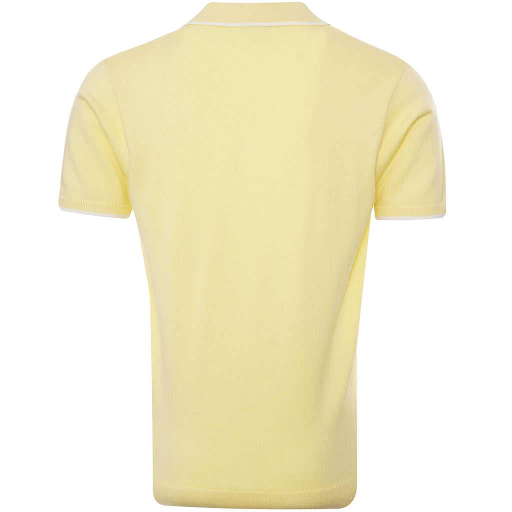 Gabicci Vintage Lineker Polo Shirt - Vanilla
