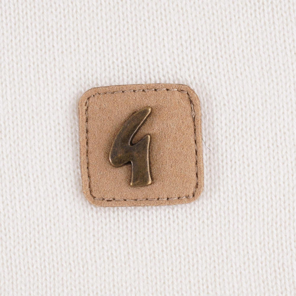 Gabicci Vintage Lineker Polo Shirt - White
