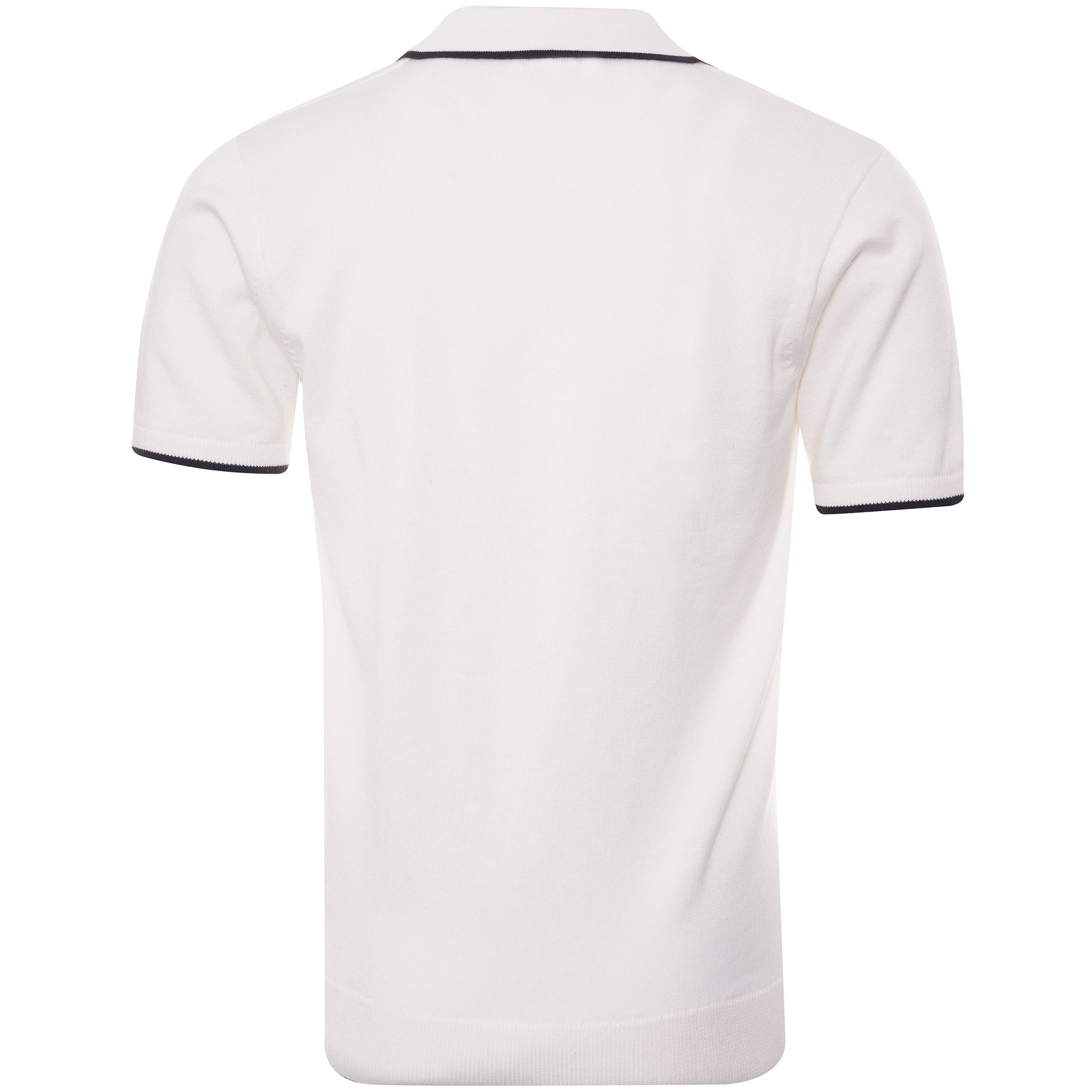 Gabicci Vintage Lineker Polo Shirt - White
