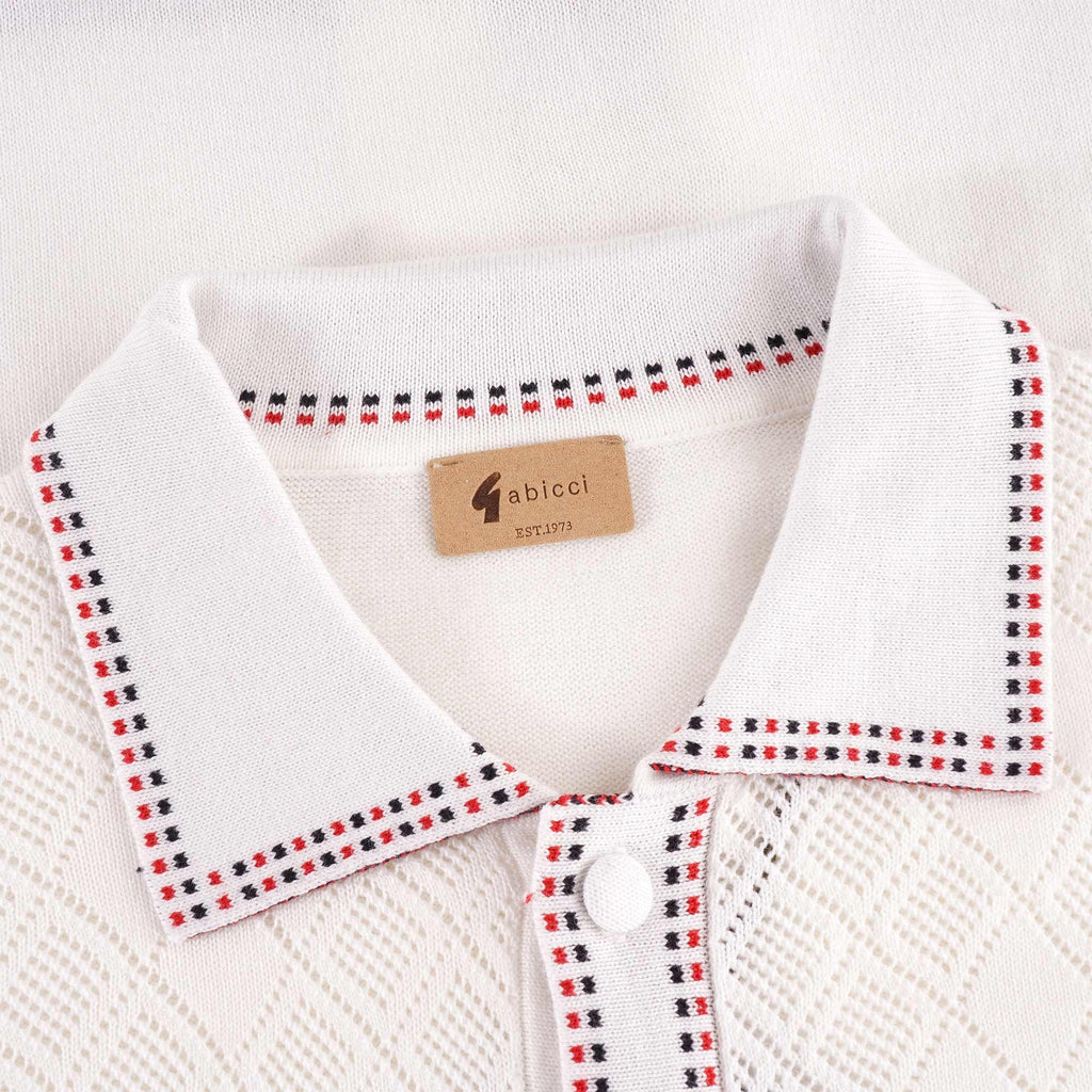 Gabicci Vintage Douglas Polo Shirt - White