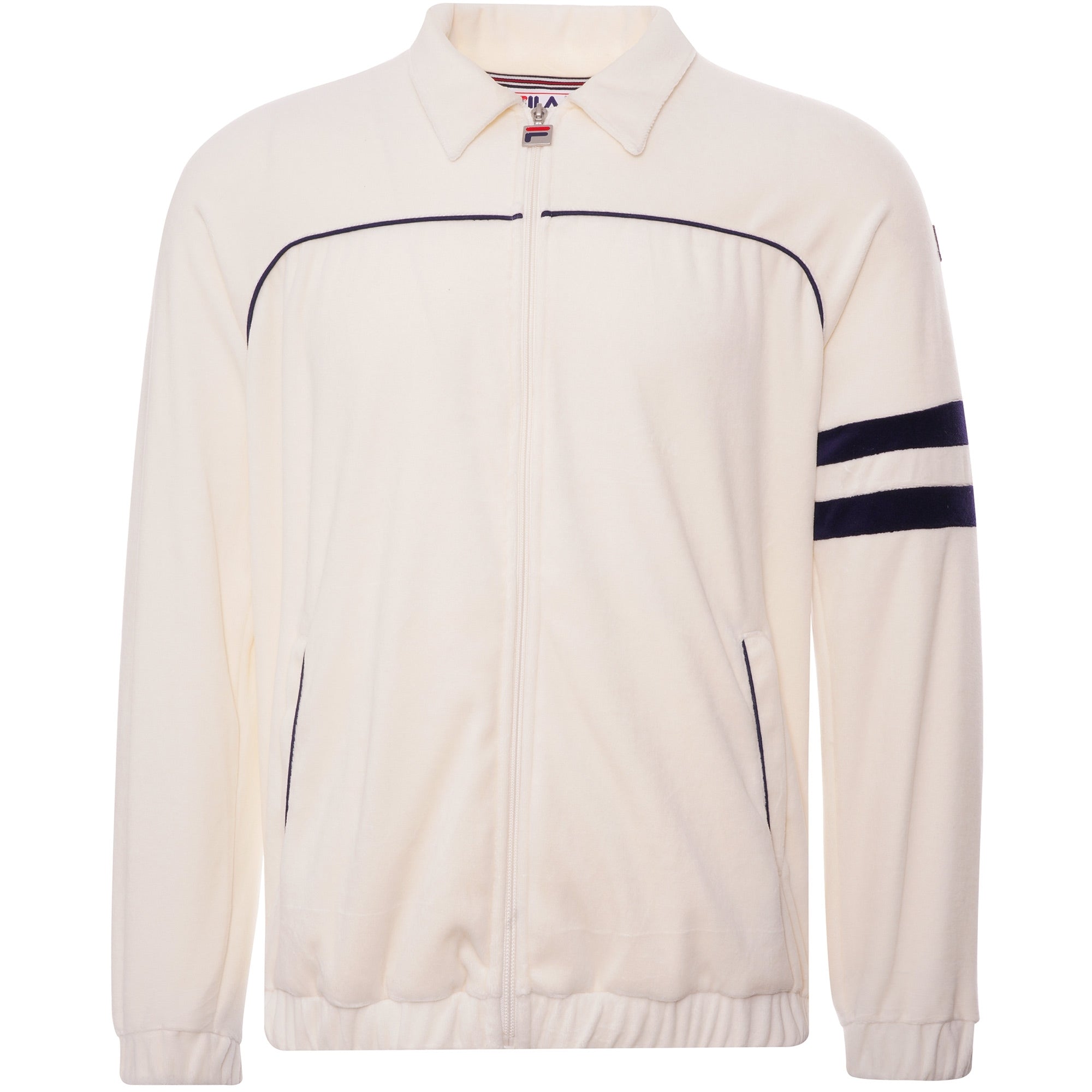 Fila Vintage Verdy Velour Track Top - Marshmallow