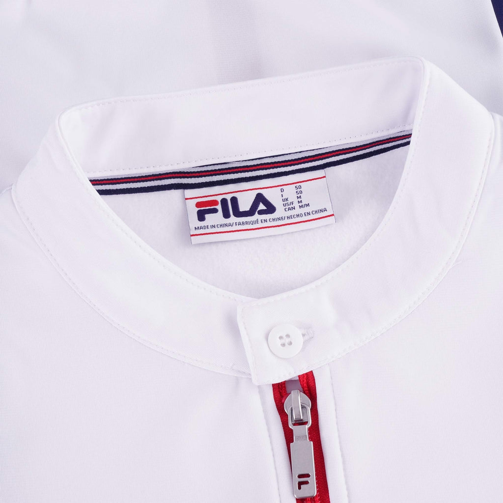 Fila Vintage Tanis Track Top - White/Blue